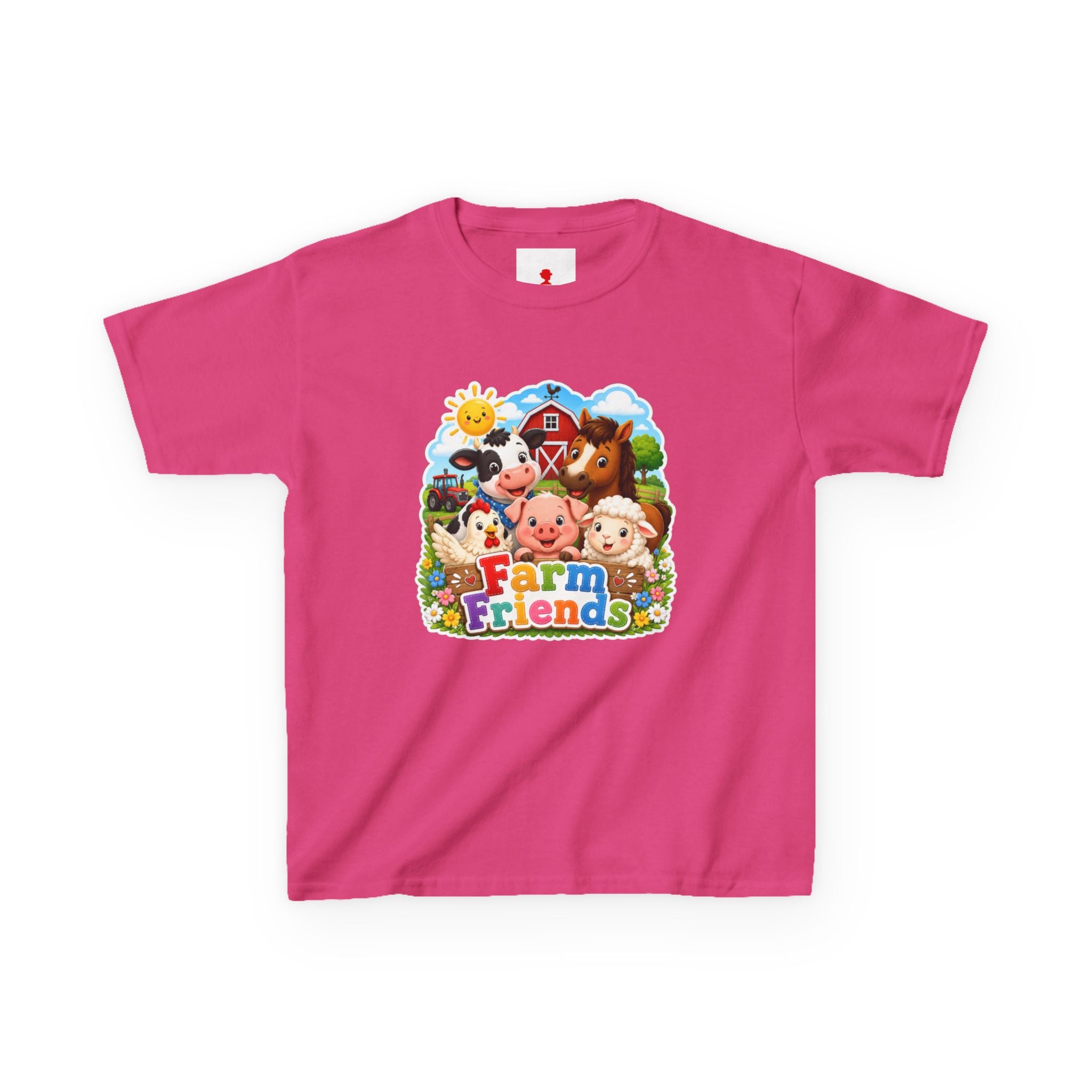 Kids Farm Friends T‑Shirt — Cute Barnyard Animals Graphic Tee