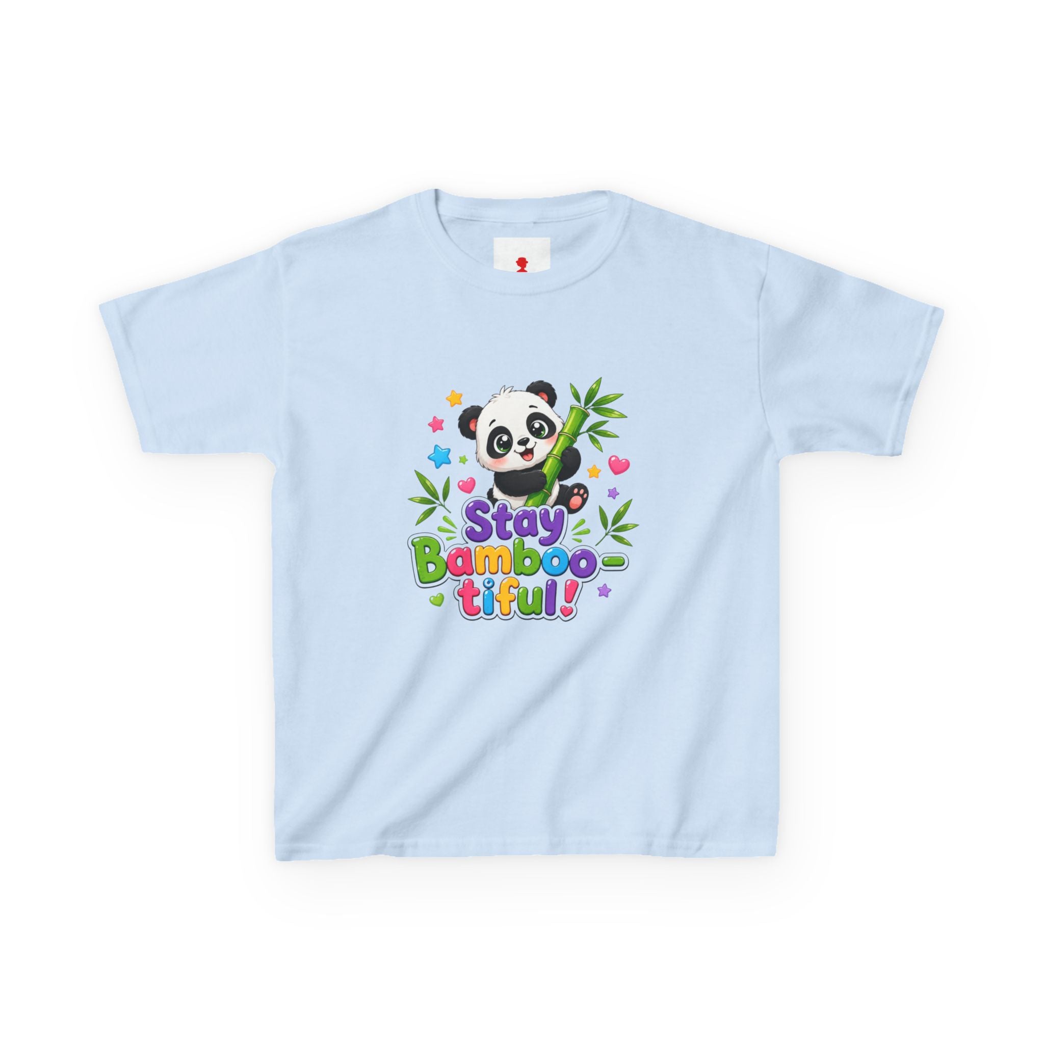 Kids Panda 'Stay Bambootiful!' T-Shirt — Cute Bamboo Forest Tee for Boys & Girls