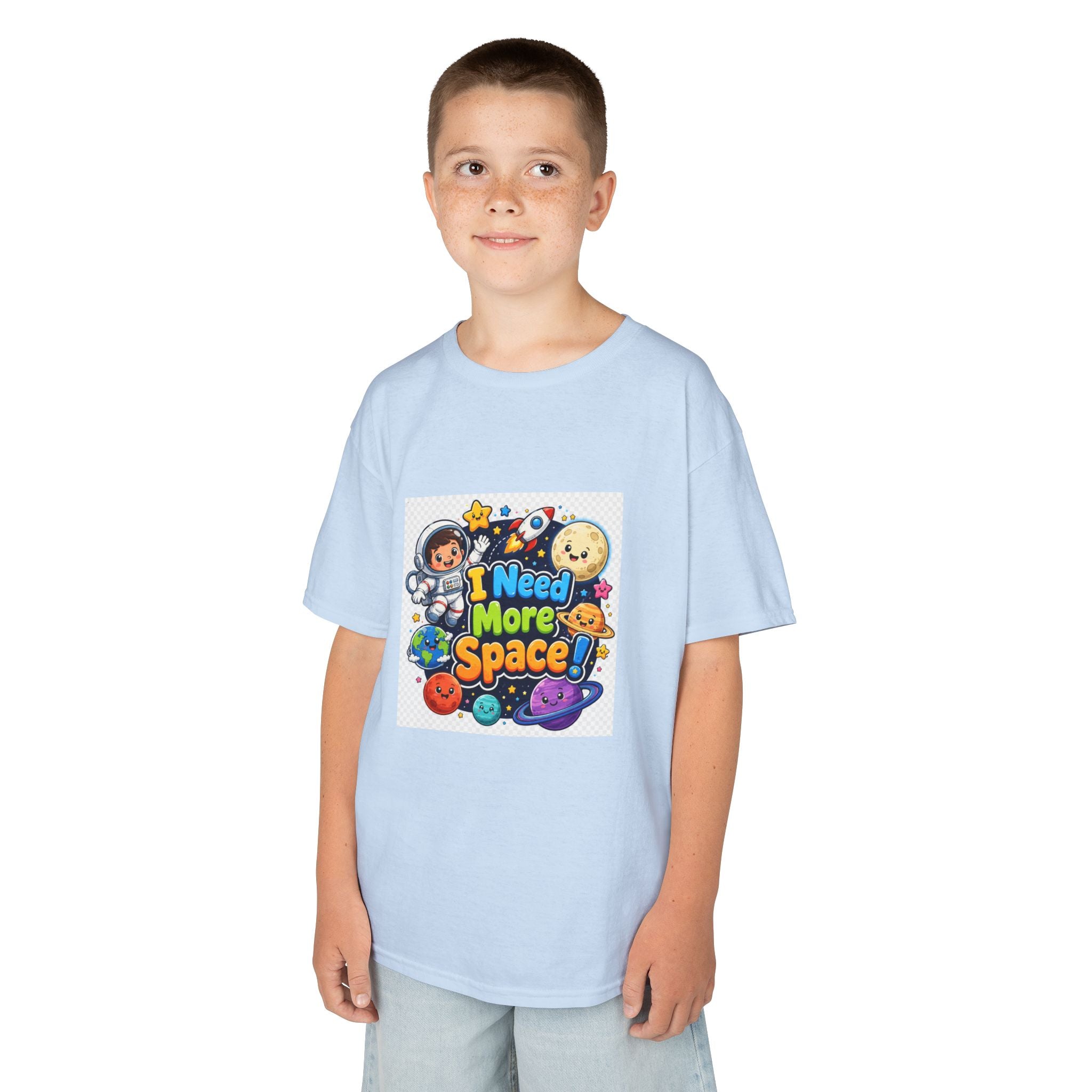 Kids 'I Need More Space' Space Adventure T-Shirt