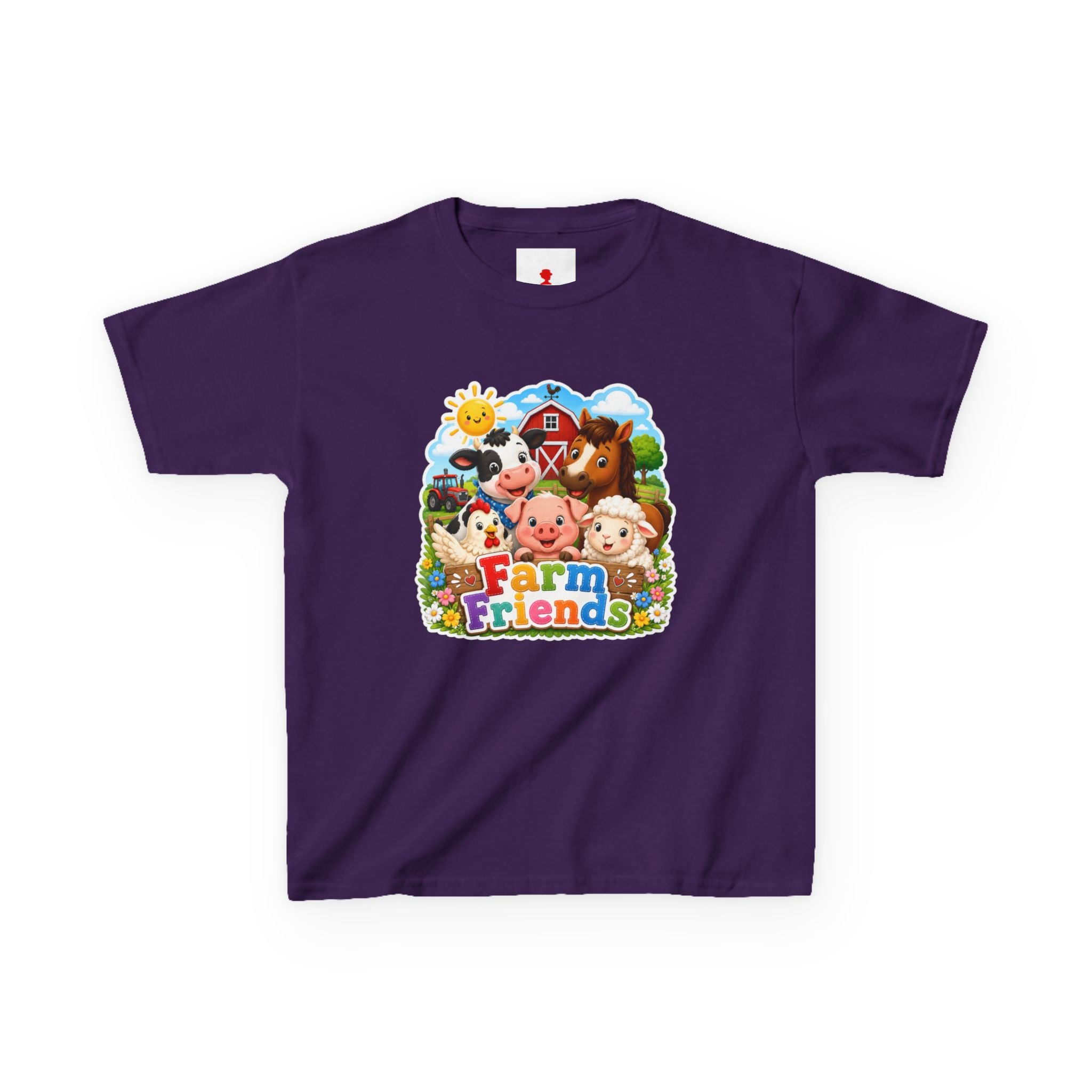 Kids Farm Friends T‑Shirt — Cute Barnyard Animals Graphic Tee