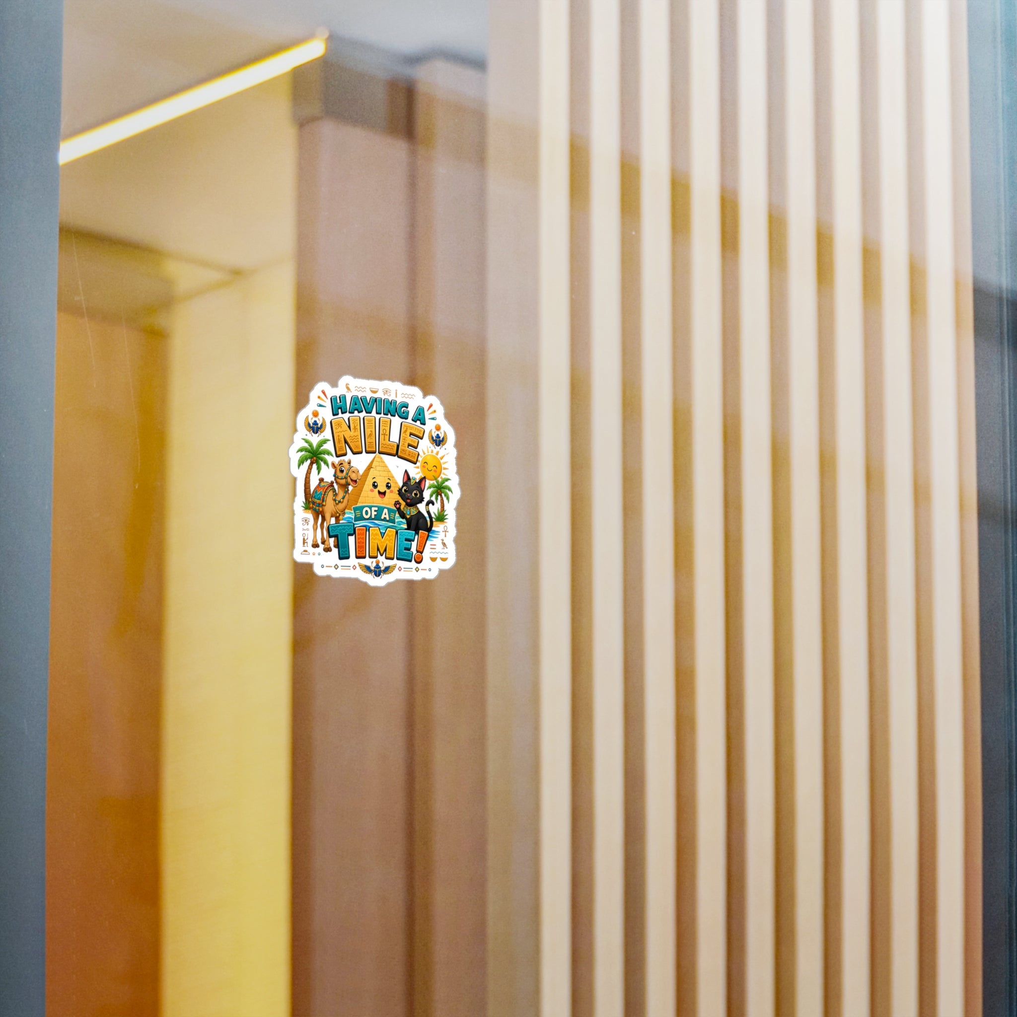 Having a Nile of a Time Sticker | Kiss-Cut Vinyl Decal