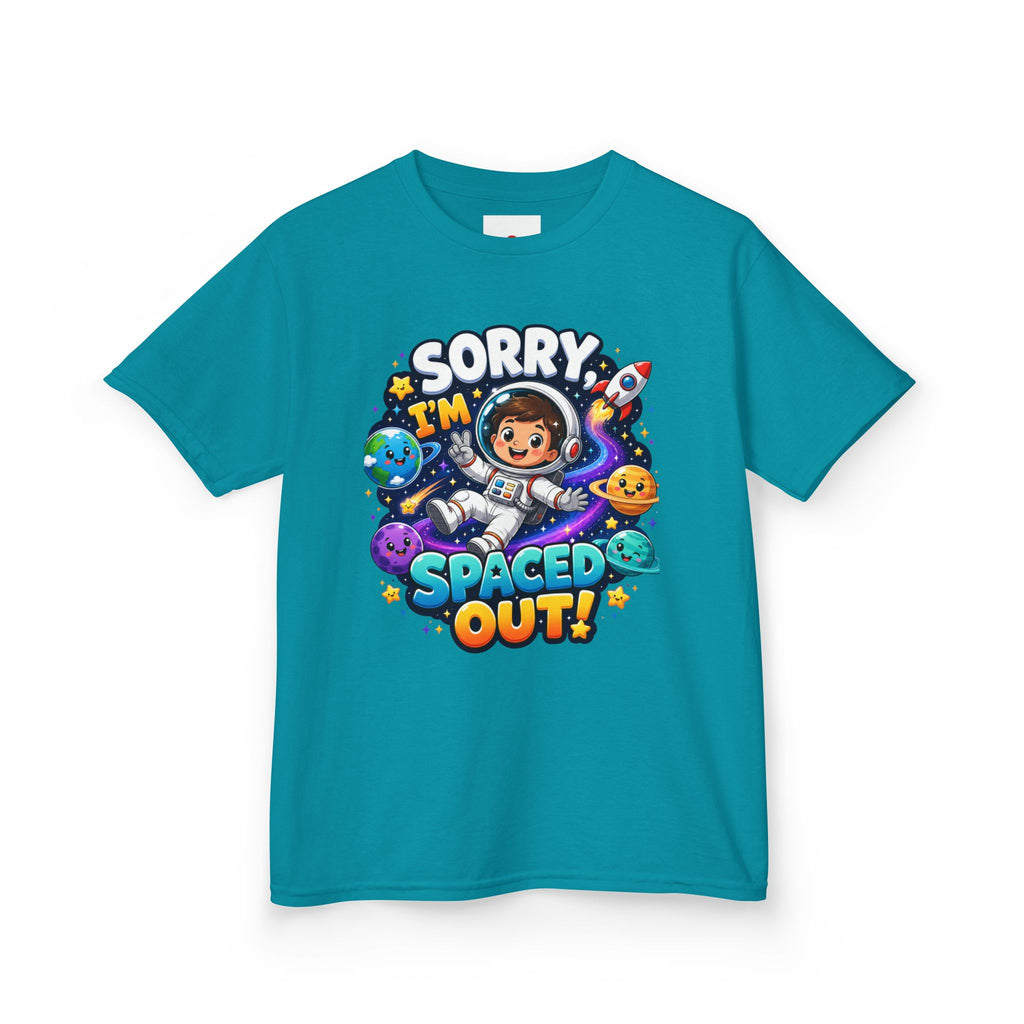 Spaced Out Kids T-Shirt — "Sorry I'm Spaced Out!" Cute Space Astronaut Tee