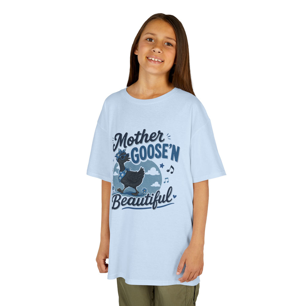 Kids T‑Shirt — "Mother Goose'n Beautiful" Nursery Rhyme Tee