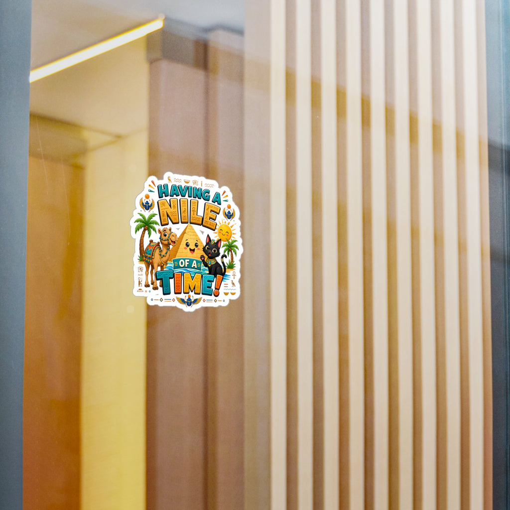 Having a Nile of a Time Sticker | Kiss-Cut Vinyl Decal