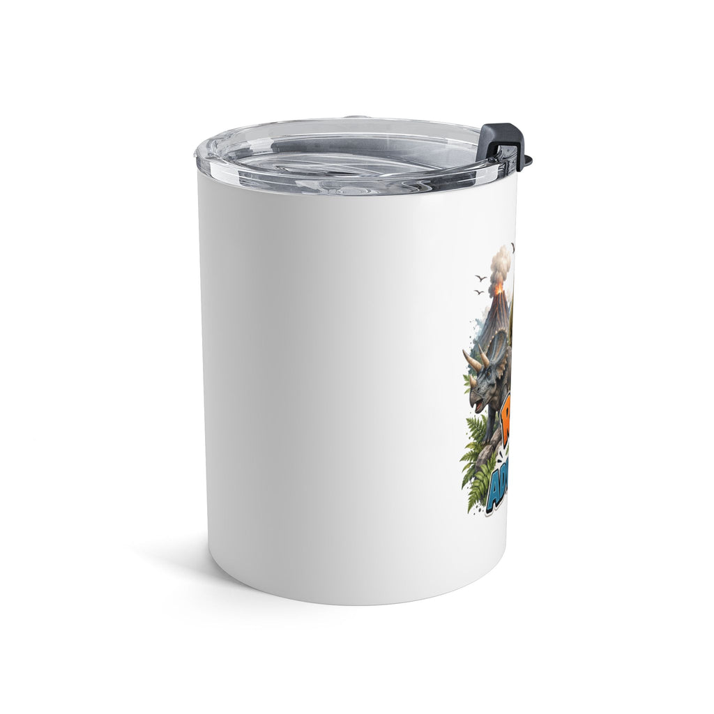 Roar Into Adventure! Dinosaur 10oz Tumbler — Kids Travel Cup