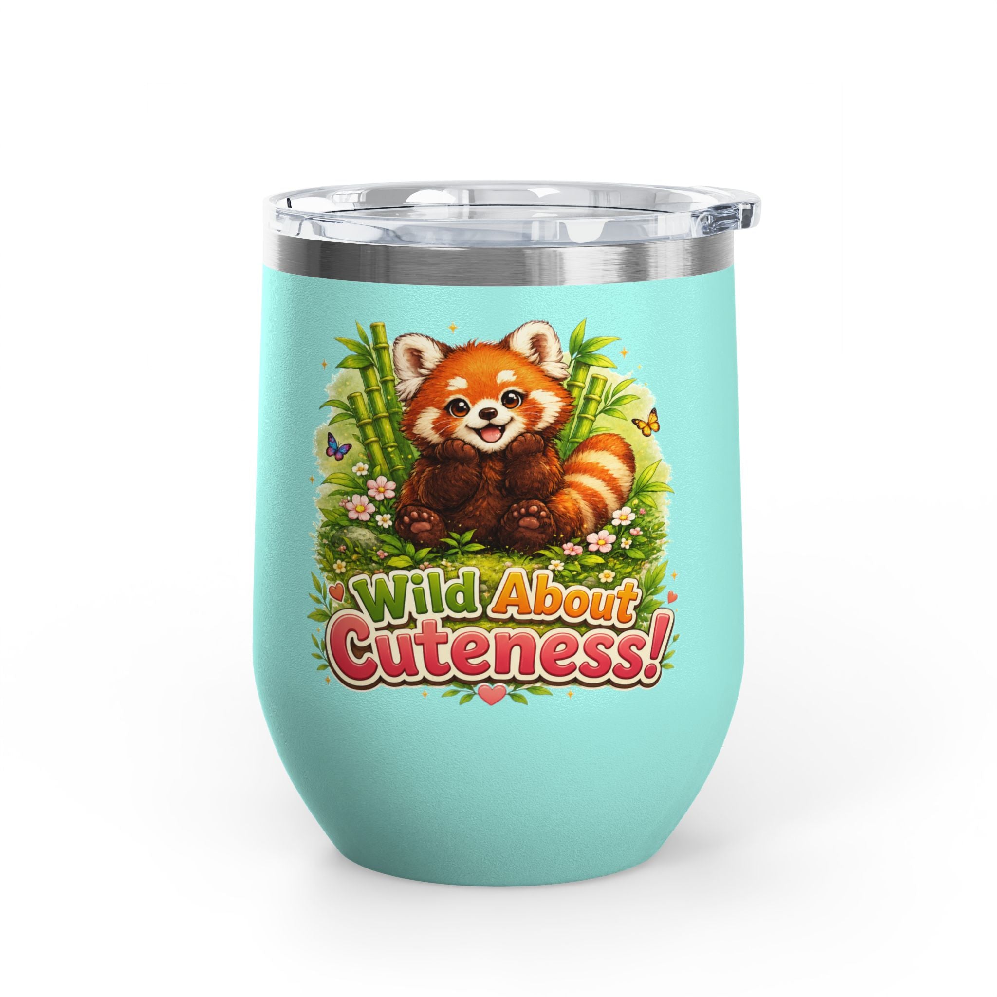 "Wild About Cuteness!" Red Panda Insulated 12oz