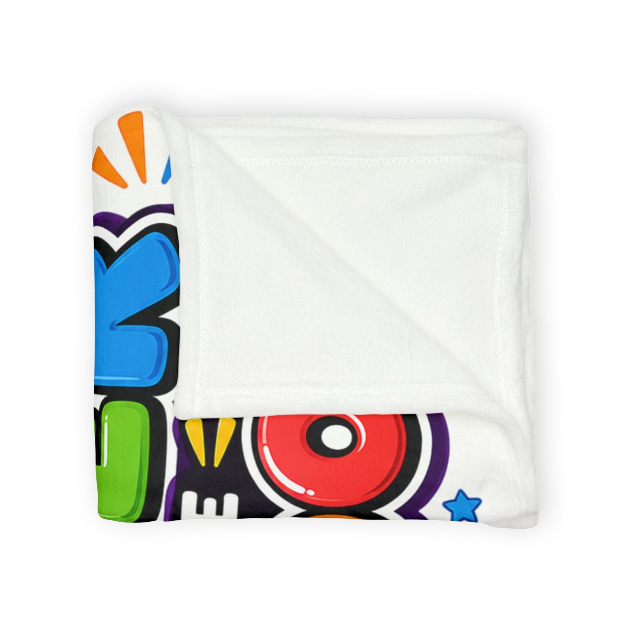 Ruler of the School Kids' Soft Polyester Blanket — Cute Back-to-School Throw