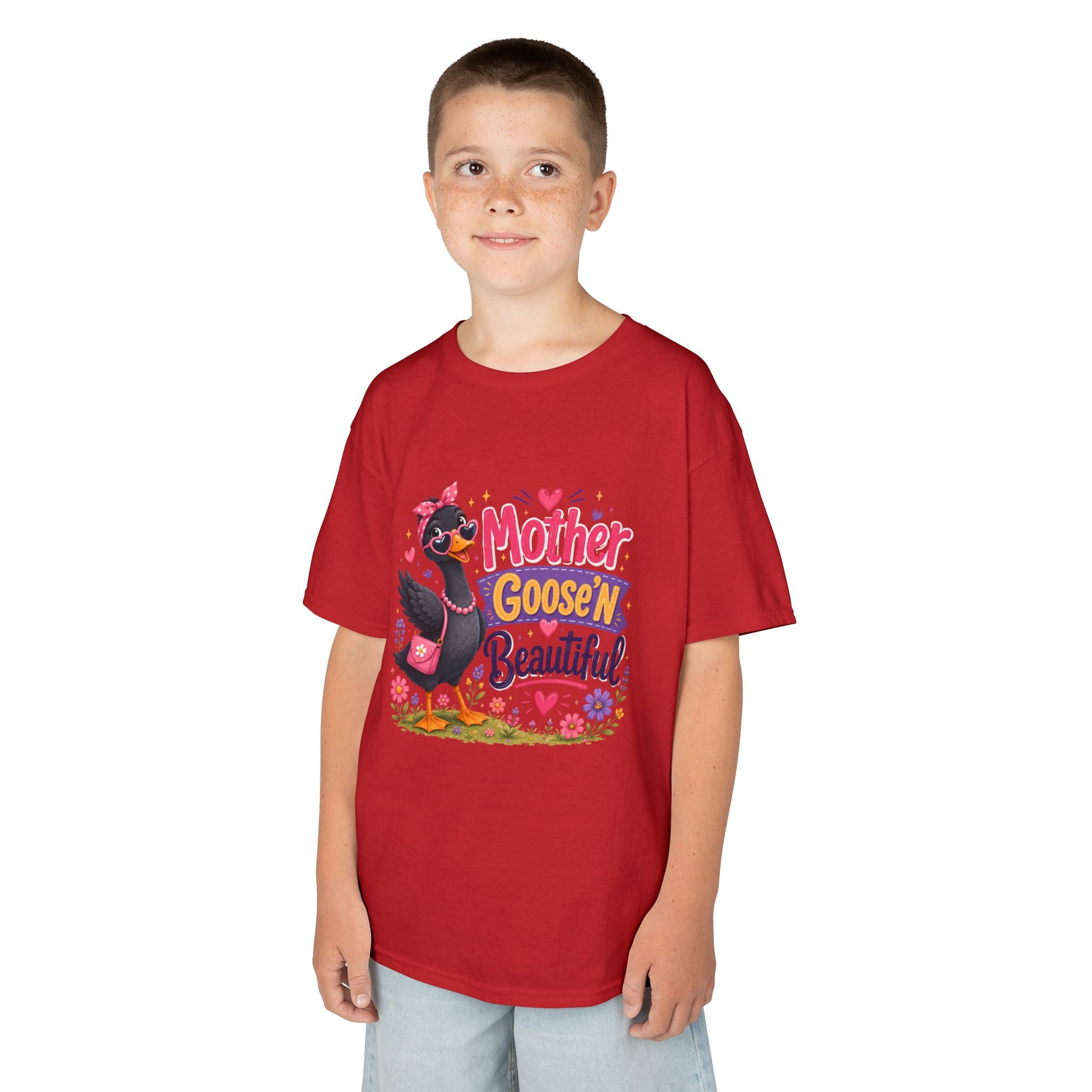 Mother Goose'n Beautiful Kids Tee