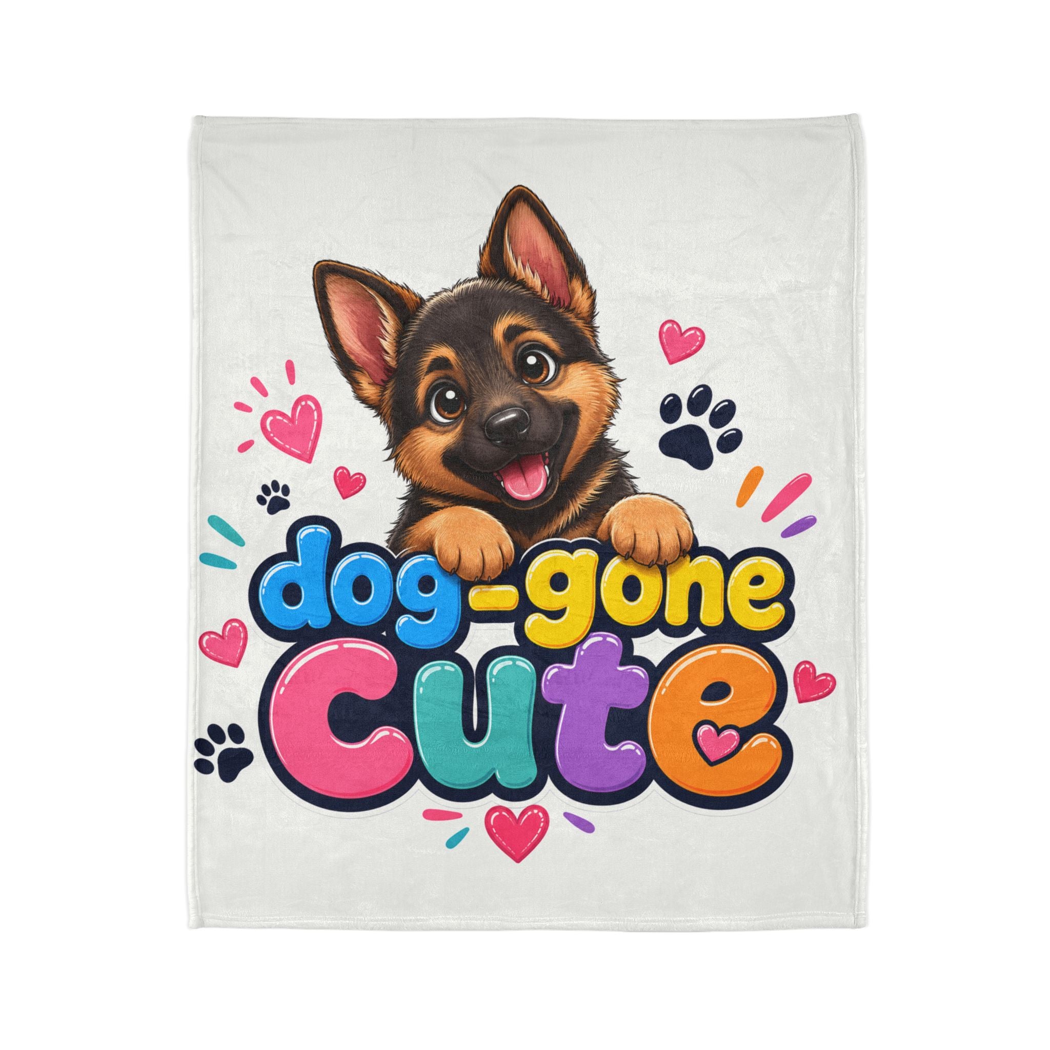 Dog-Gone Cute Blanket — Adorable Puppy Throw for Dog Lovers
