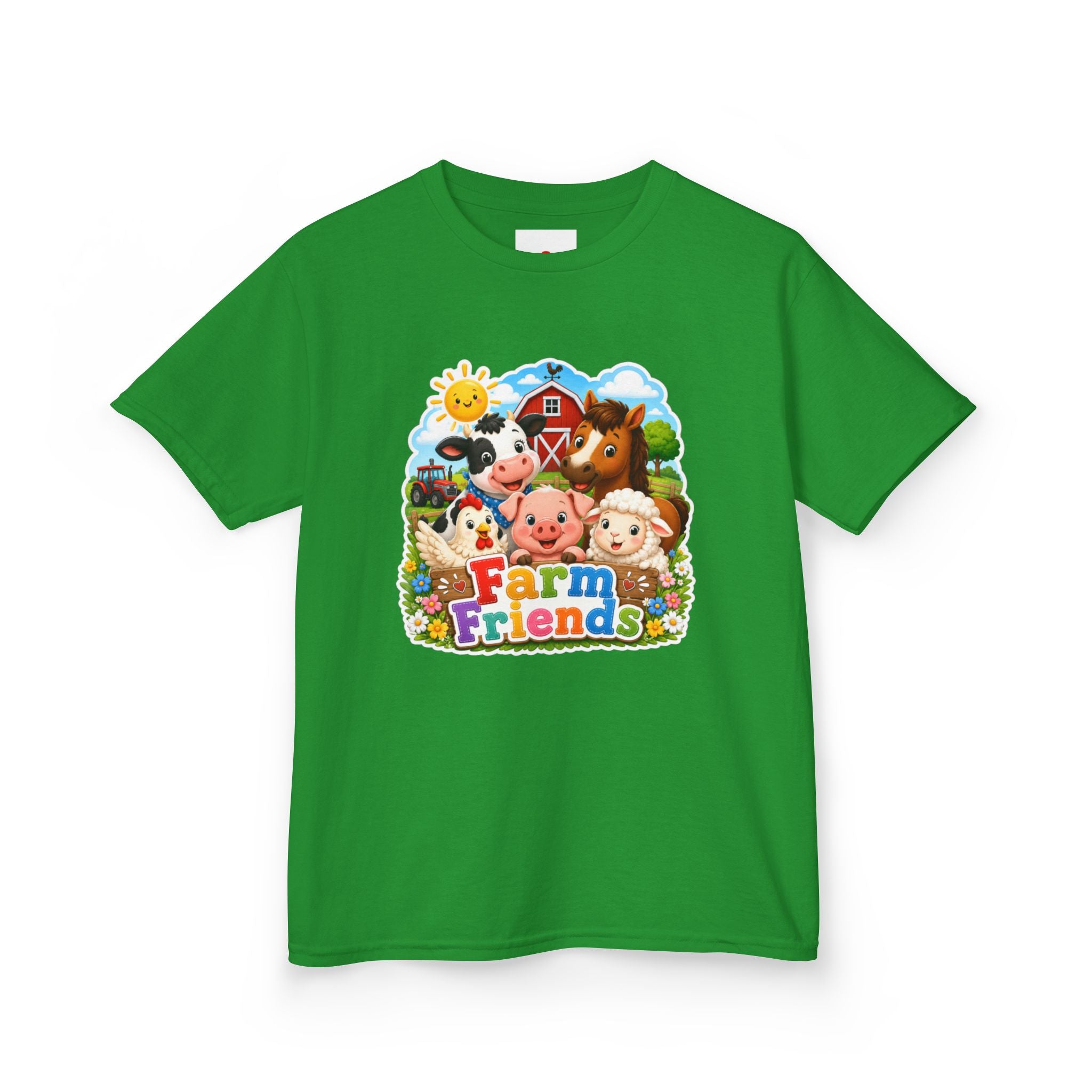 Kids Farm Friends T‑Shirt — Cute Barnyard Animals Graphic Tee