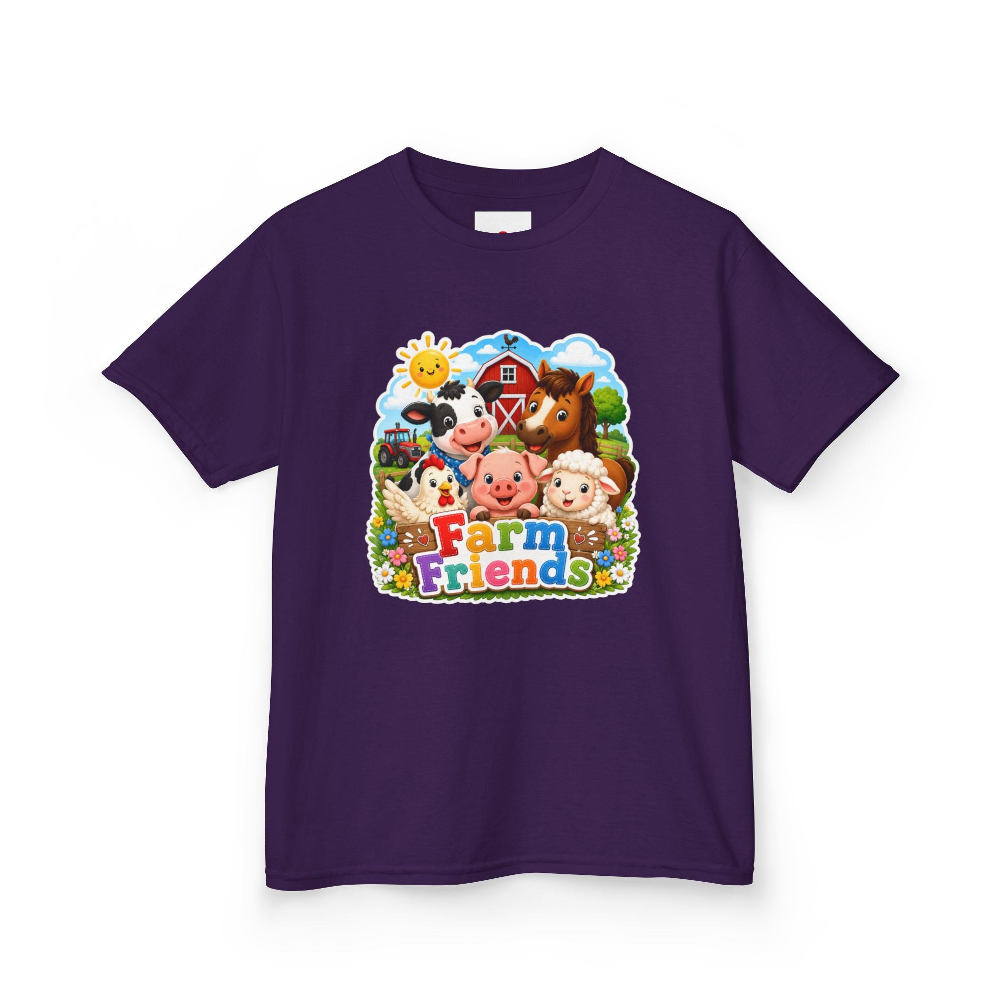 Kids Farm Friends T‑Shirt — Cute Barnyard Animals Graphic Tee