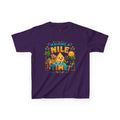 Having a Nile of a Time Kids Tee | Camel Pyramid Desert Cartoon