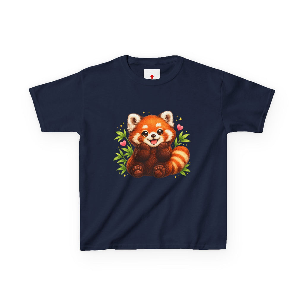 Kids Red Panda Tee — Cute Woodland Animal Shirt for Children