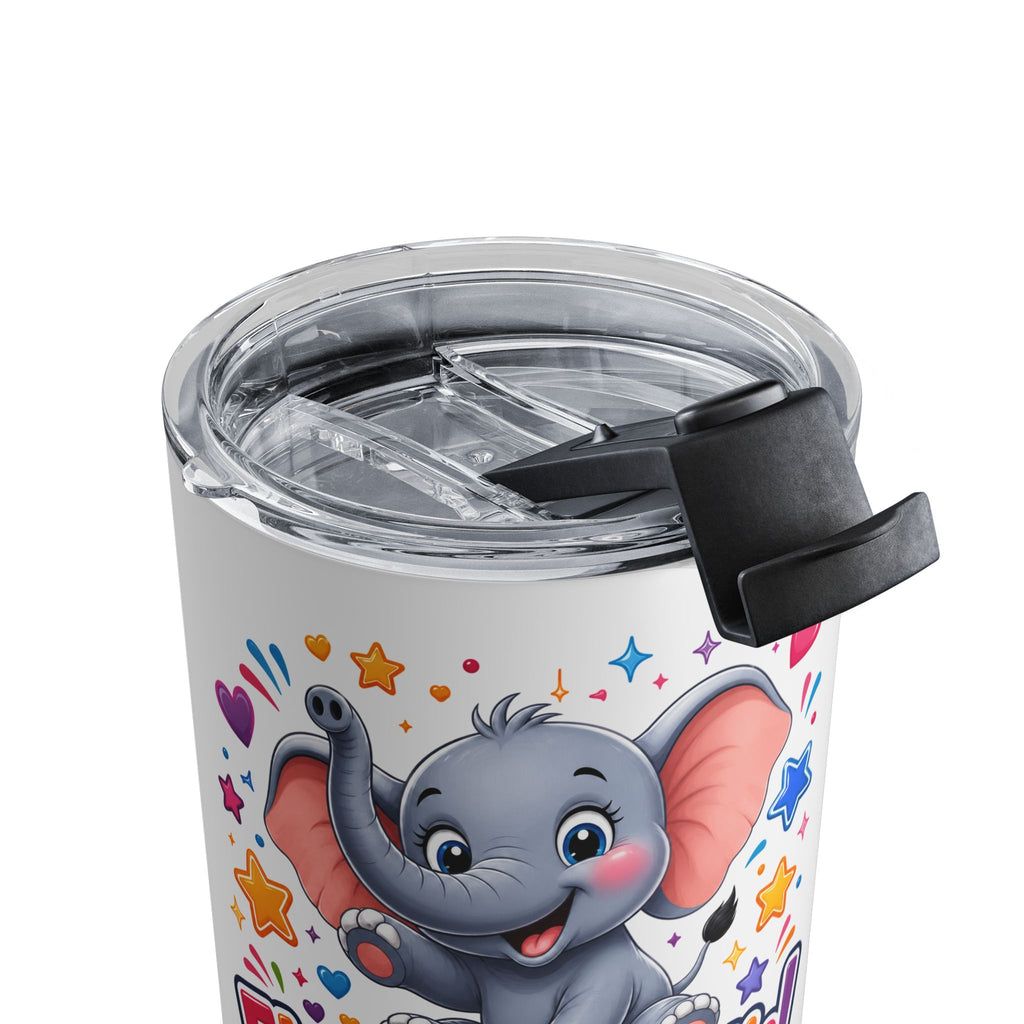 Ele-fun-tastic! 10oz Kids Elephant Tumbler