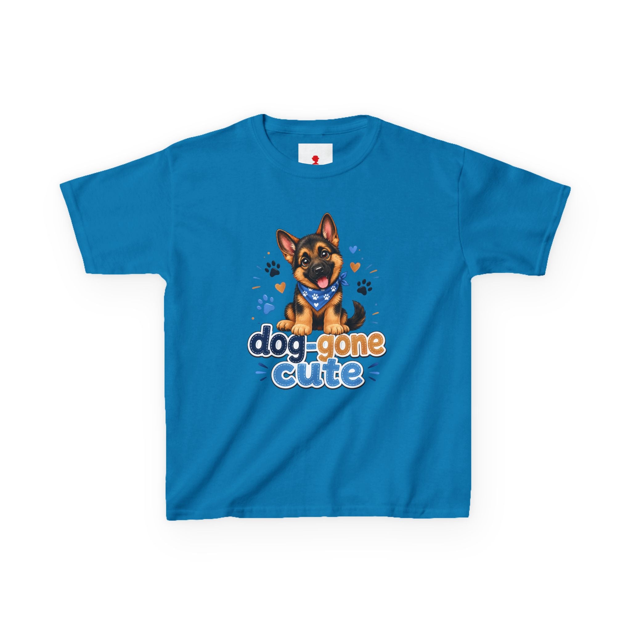 Kids Tee — "Dog-Gone Cute" Puppy Graphic T-Shirt