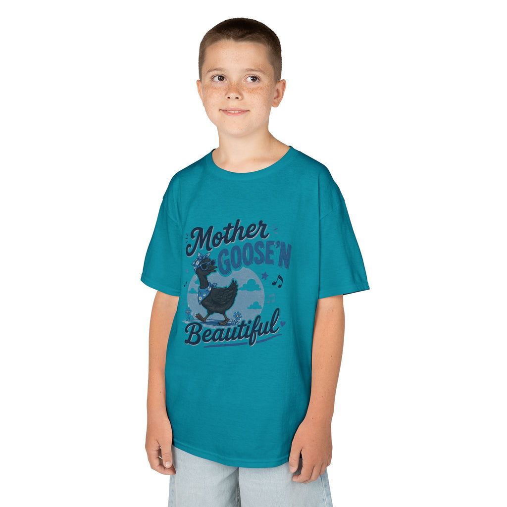 Kids T‑Shirt — "Mother Goose'n Beautiful" Nursery Rhyme Tee