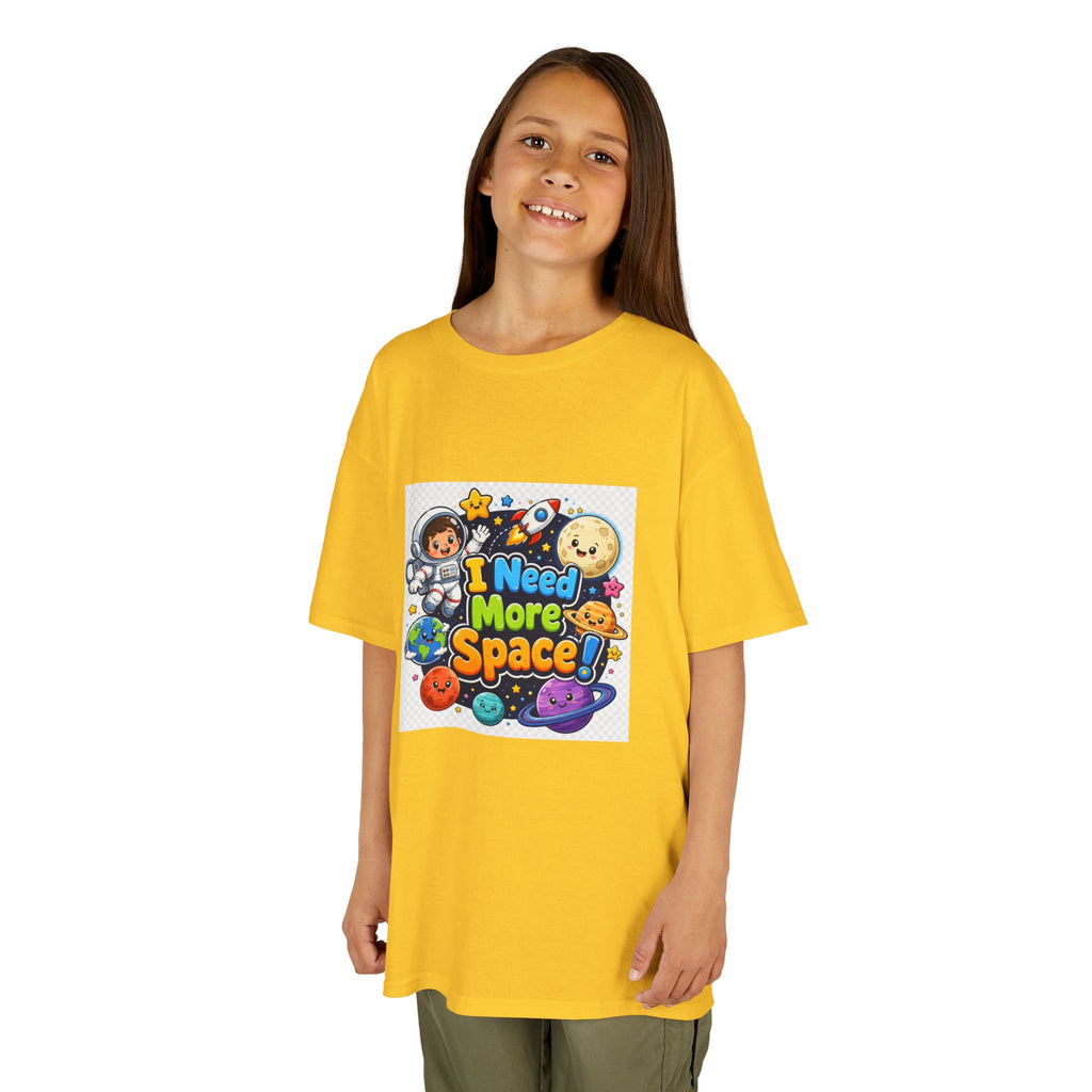Kids 'I Need More Space' Space Adventure T-Shirt