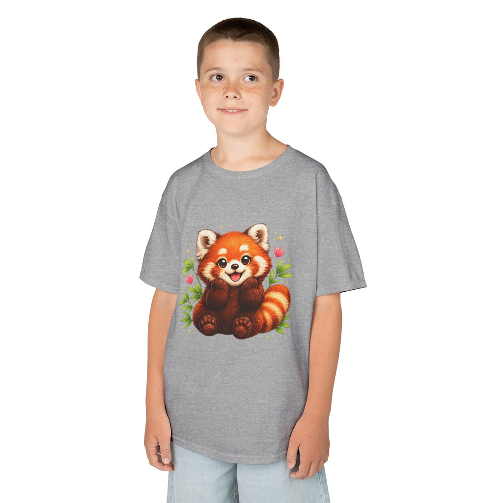 Kids Red Panda Tee — Cute Woodland Animal Shirt for Children