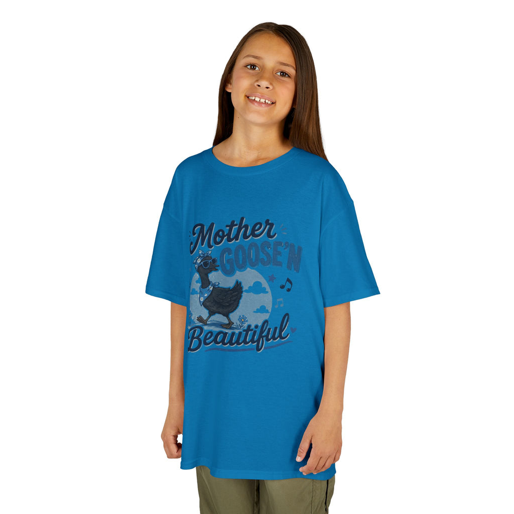 Kids T‑Shirt — "Mother Goose'n Beautiful" Nursery Rhyme Tee