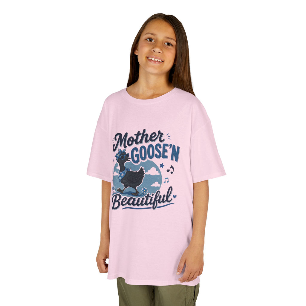 Kids T‑Shirt — "Mother Goose'n Beautiful" Nursery Rhyme Tee