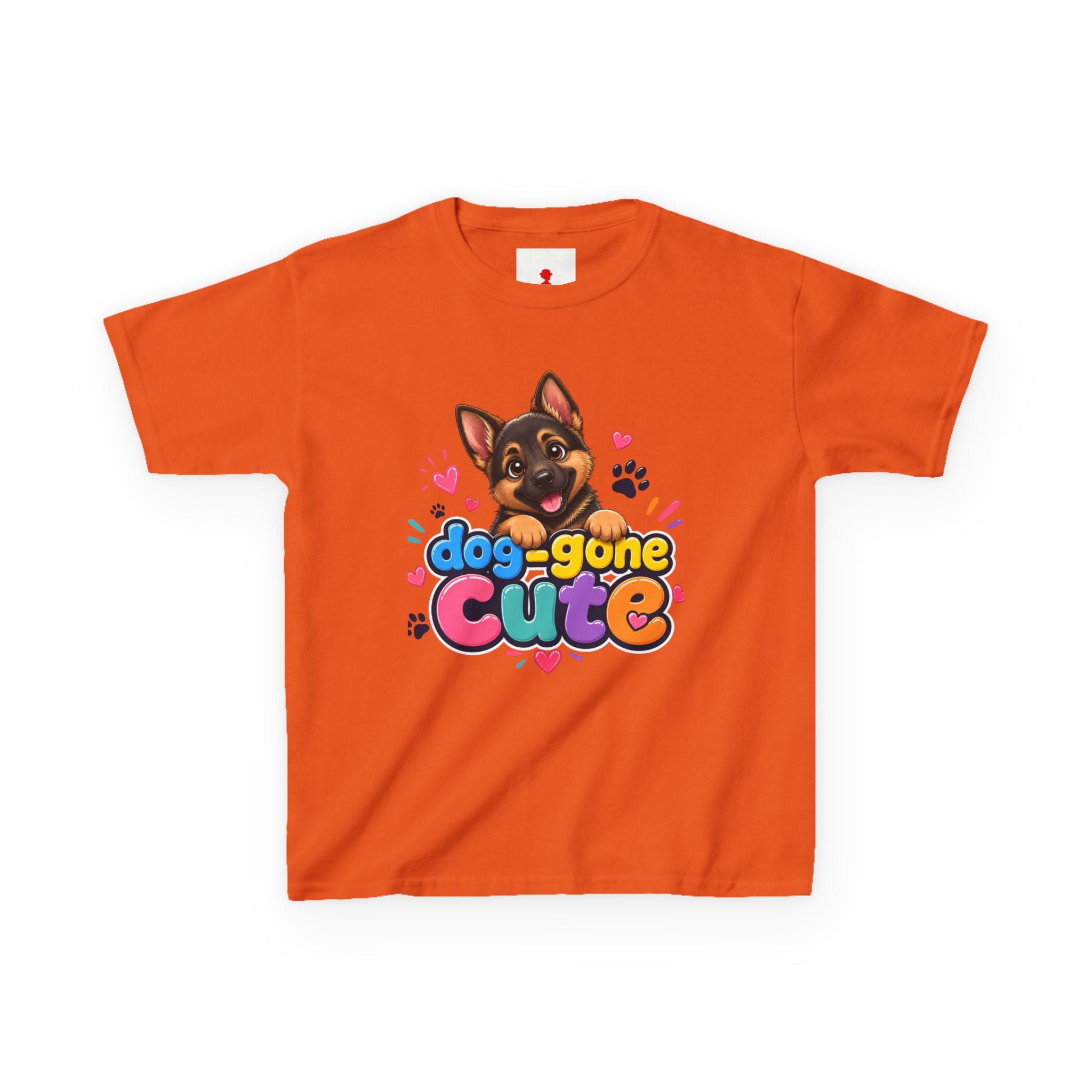 Kids T-Shirt — "Dog-Gone Cute" German Shepherd Puppy Tee