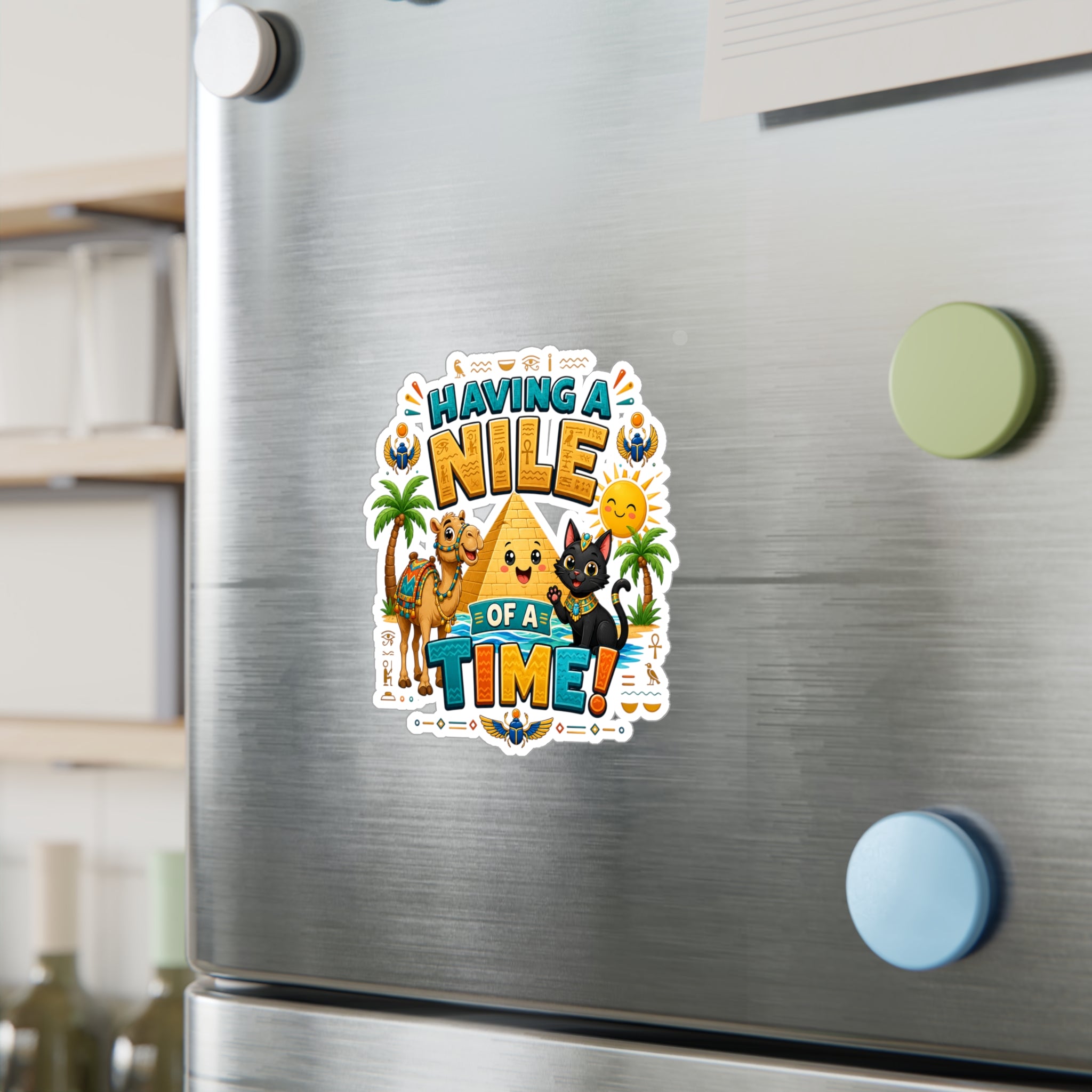 Having a Nile of a Time Sticker | Kiss-Cut Vinyl Decal