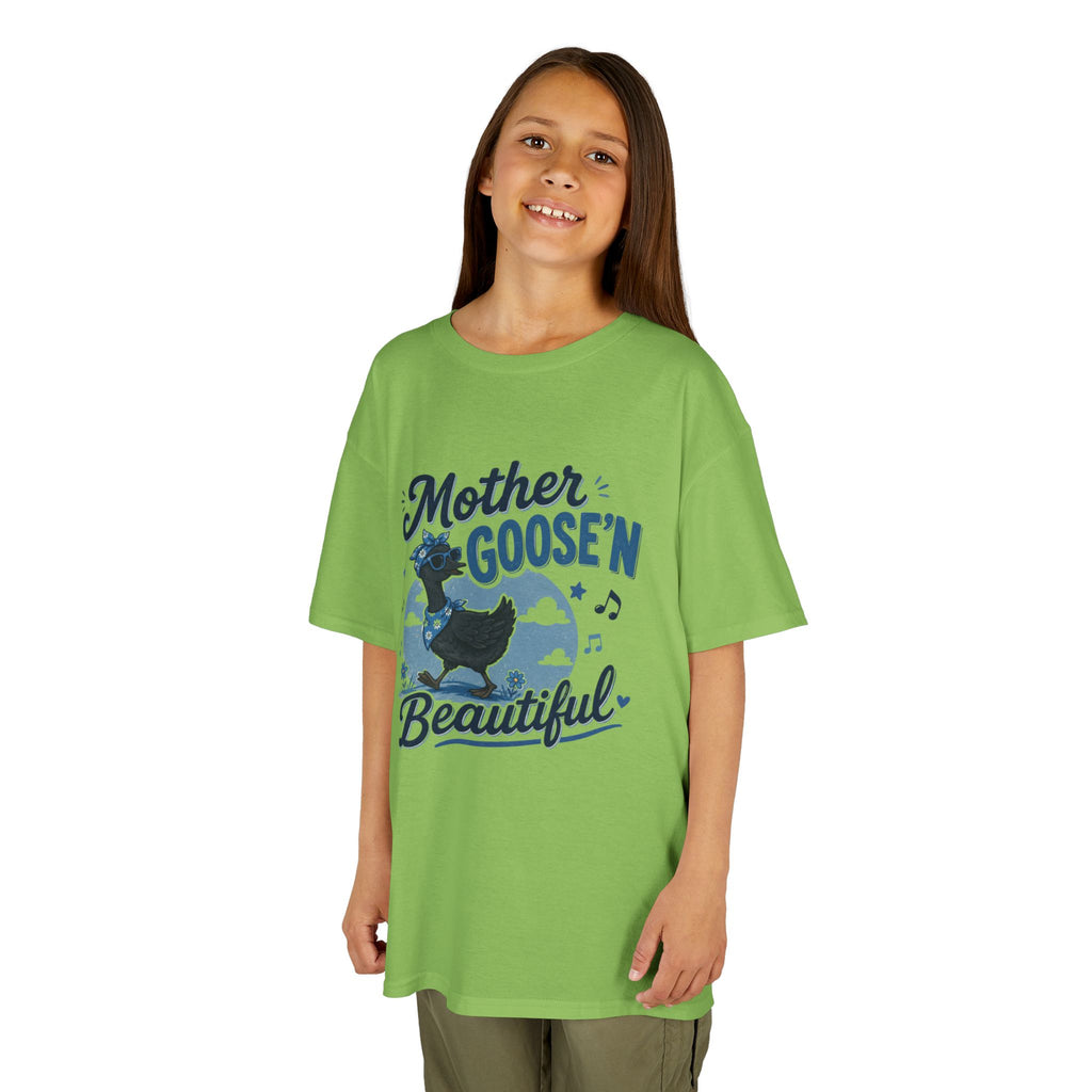 Kids T‑Shirt — "Mother Goose'n Beautiful" Nursery Rhyme Tee