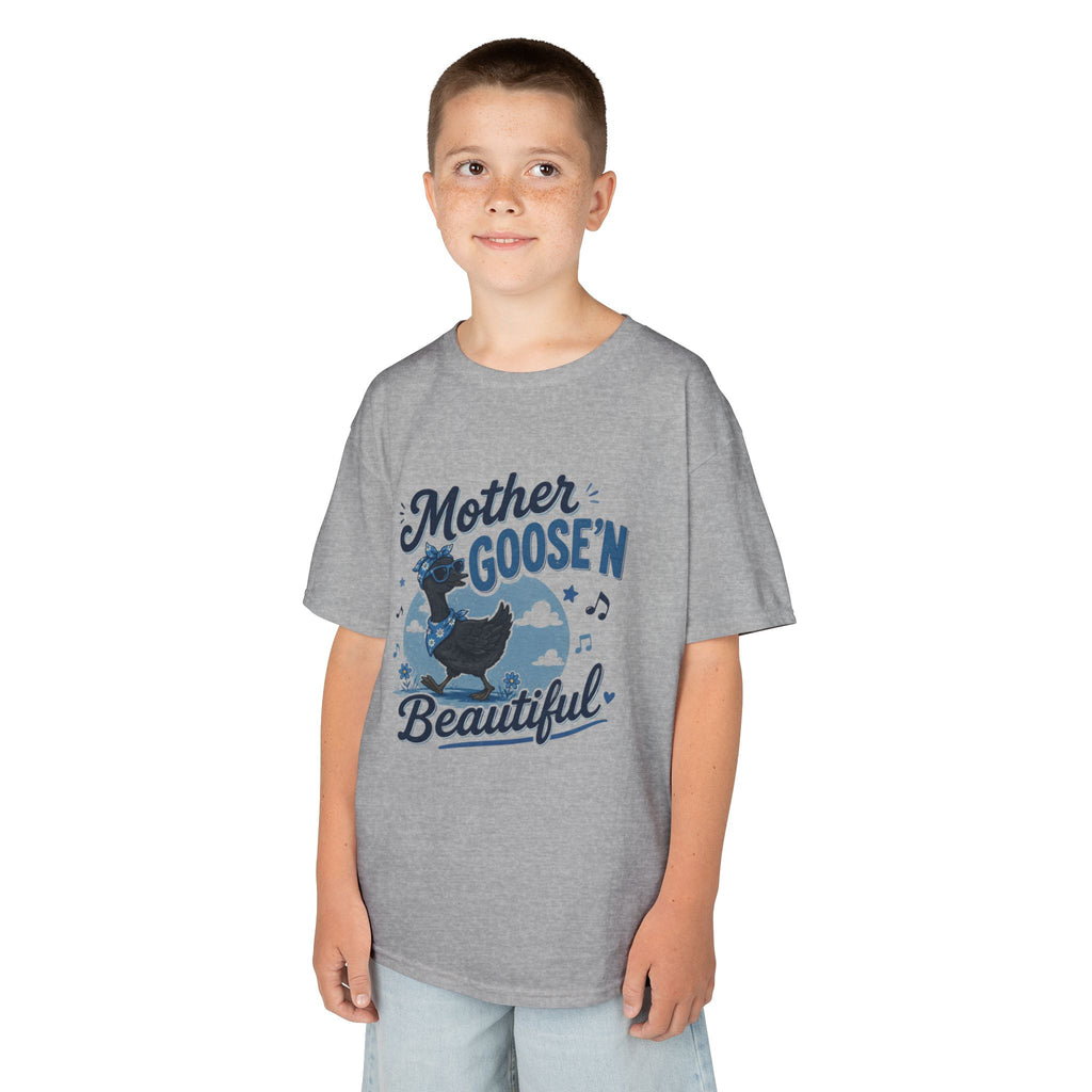 Kids T‑Shirt — "Mother Goose'n Beautiful" Nursery Rhyme Tee
