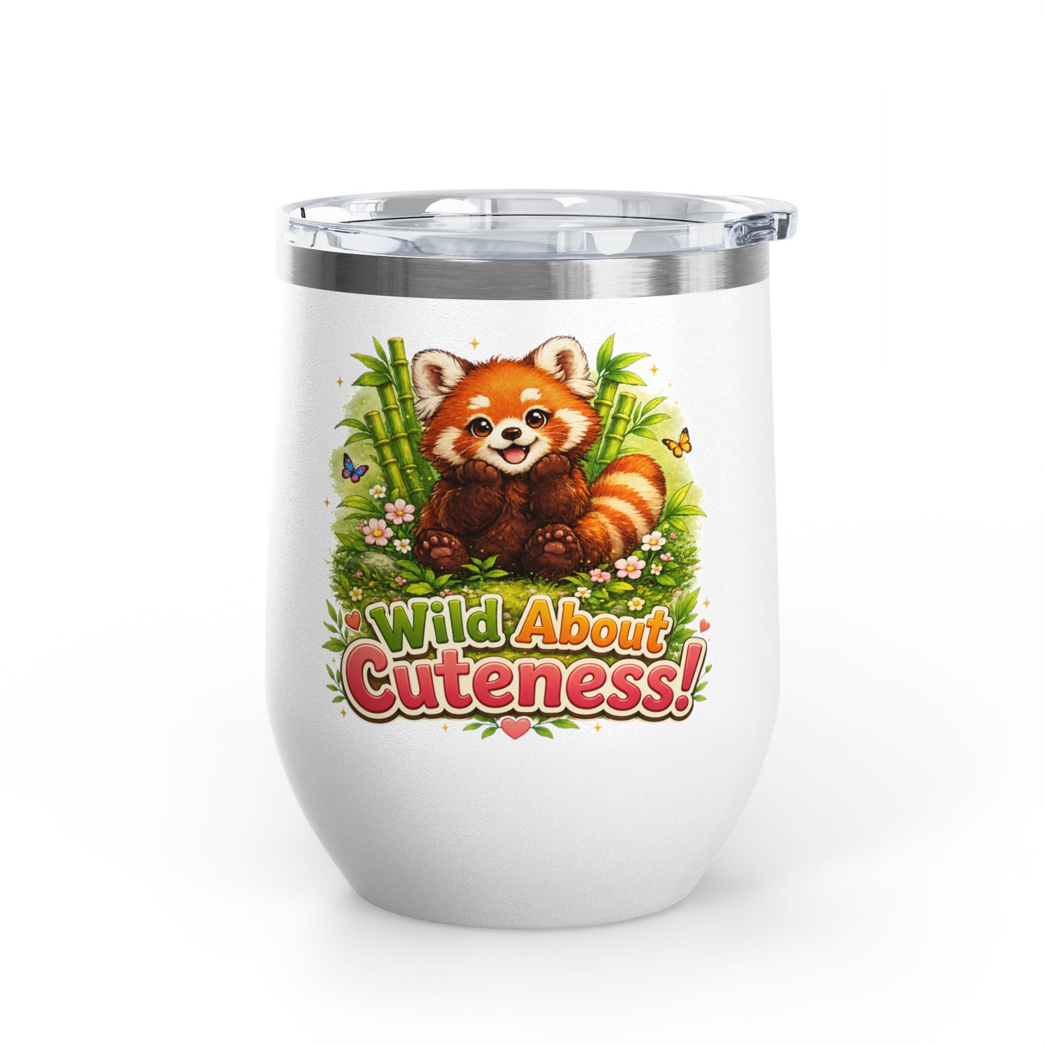 "Wild About Cuteness!" Red Panda Insulated 12oz