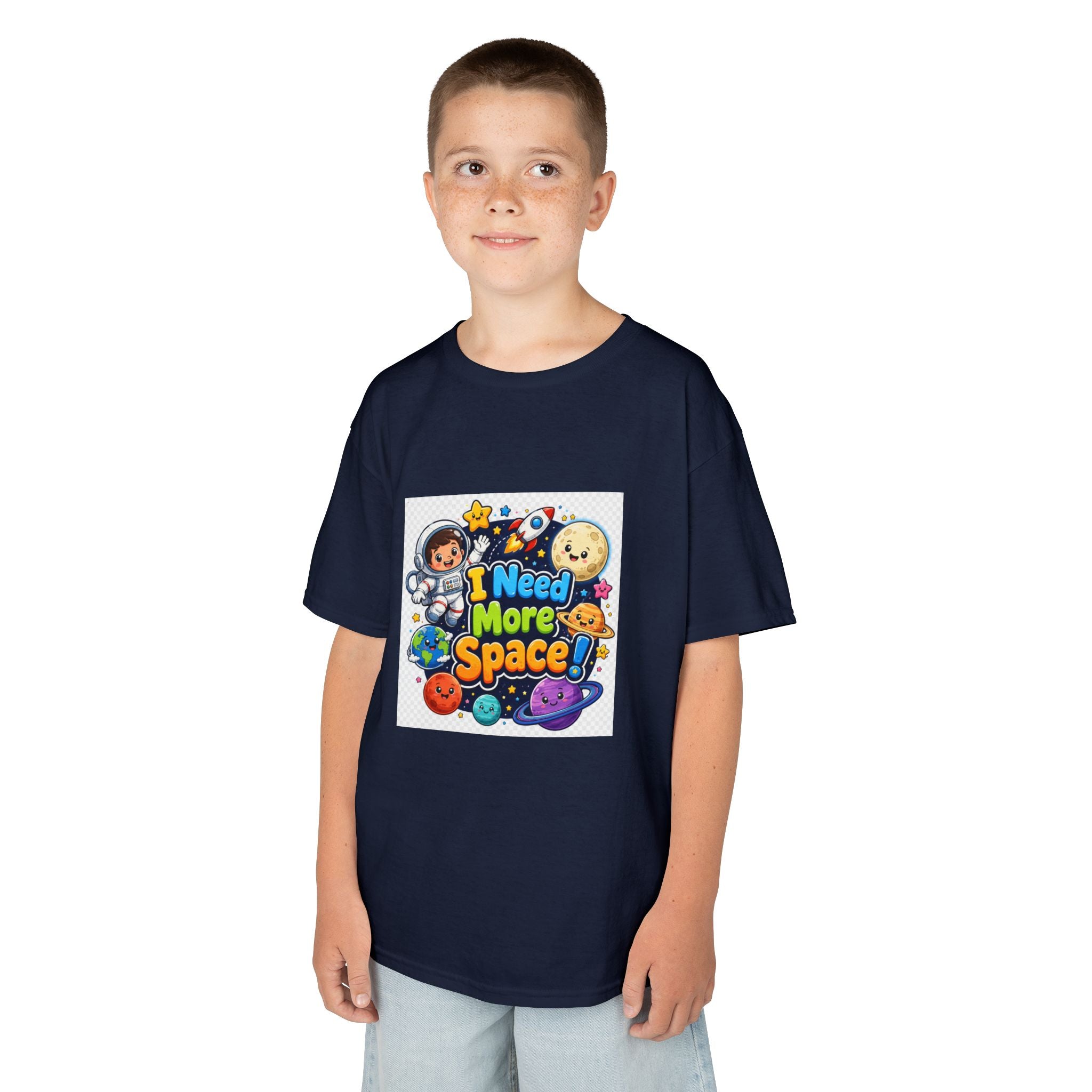 Kids 'I Need More Space' Space Adventure T-Shirt