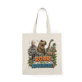Roar Into Adventure! Dinosaur Tote Bag — Kids Dino Canvas Market Bag