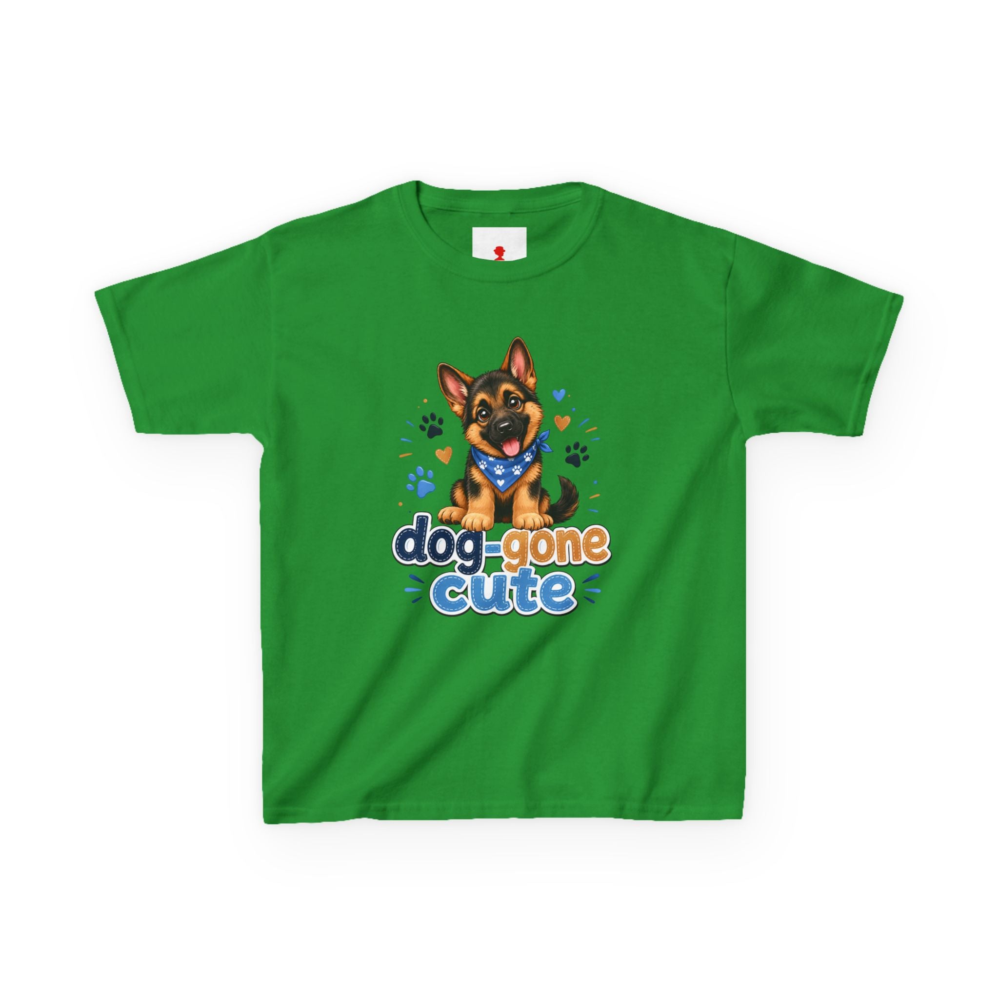 Kids Tee — "Dog-Gone Cute" Puppy Graphic T-Shirt