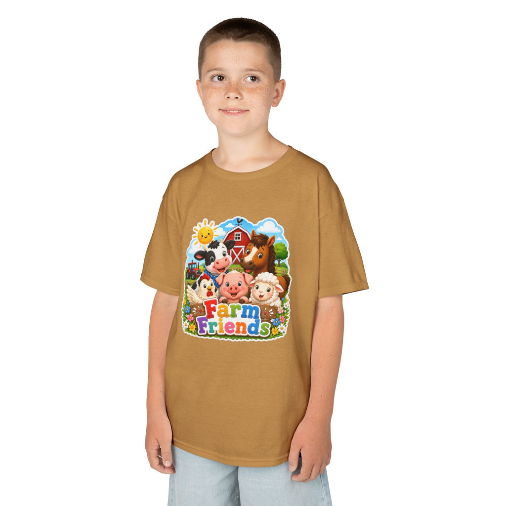 Kids Farm Friends T‑Shirt — Cute Barnyard Animals Graphic Tee