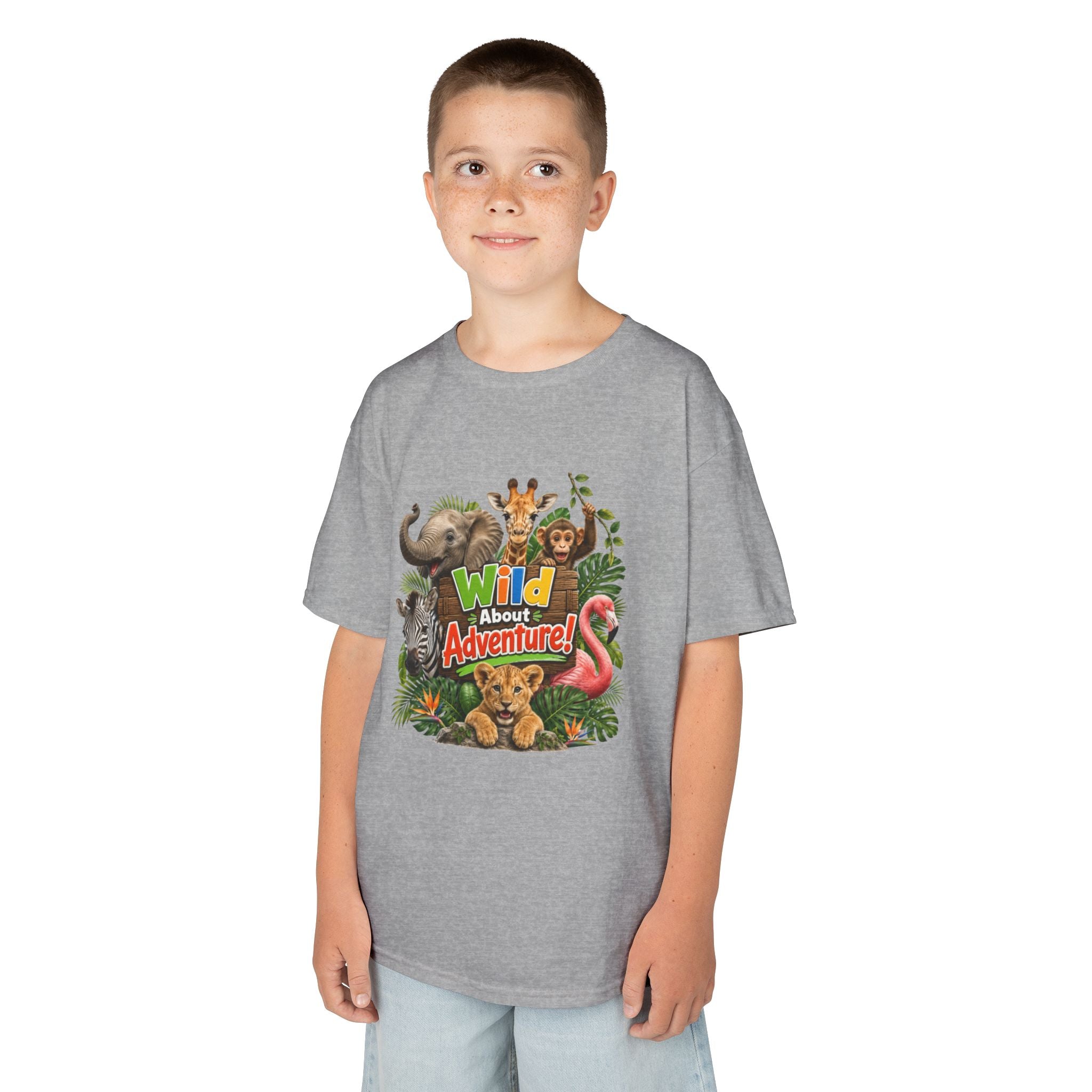 Kids 'Wild About Adventure' Animal Graphic Tee