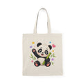 Cute Panda Tote Bag – Adorable Bamboo Baby Panda Canvas Tote for Kids & Animal Lovers