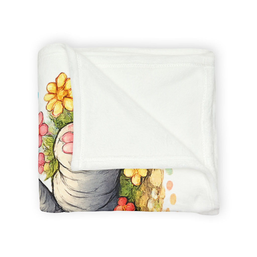 Plush Baby Blanket — "Too Cute to Be True" Adorable Elephant Design