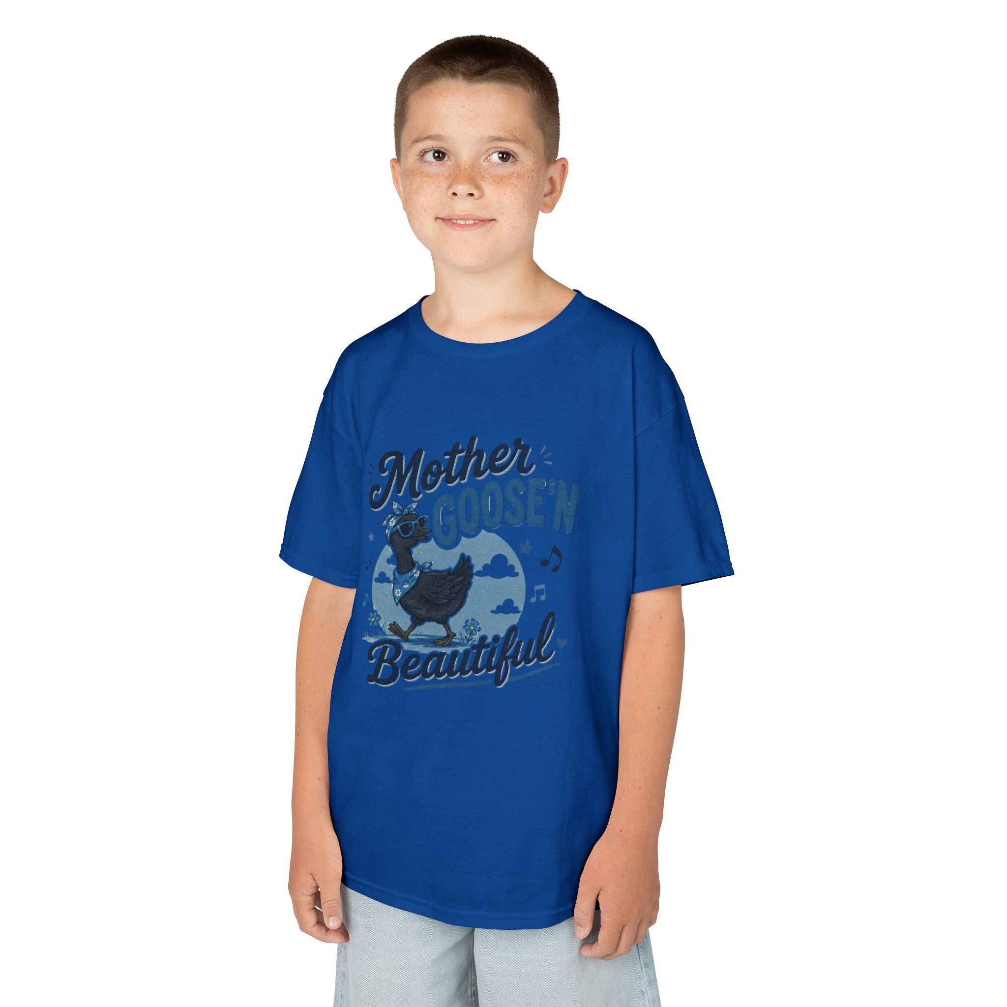 Kids T‑Shirt — "Mother Goose'n Beautiful" Nursery Rhyme Tee