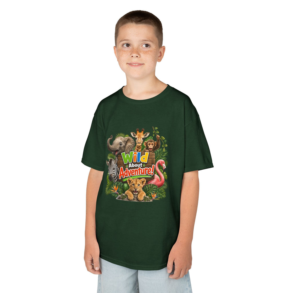 Kids 'Wild About Adventure' Animal Graphic Tee