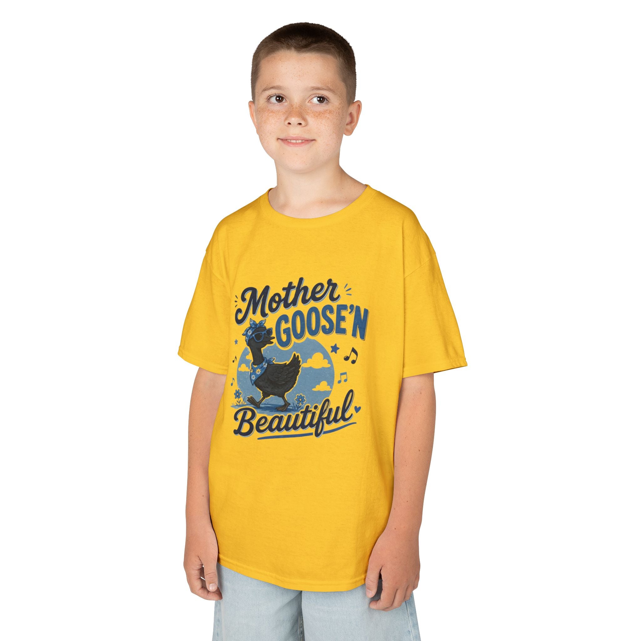 Kids T‑Shirt — "Mother Goose'n Beautiful" Nursery Rhyme Tee