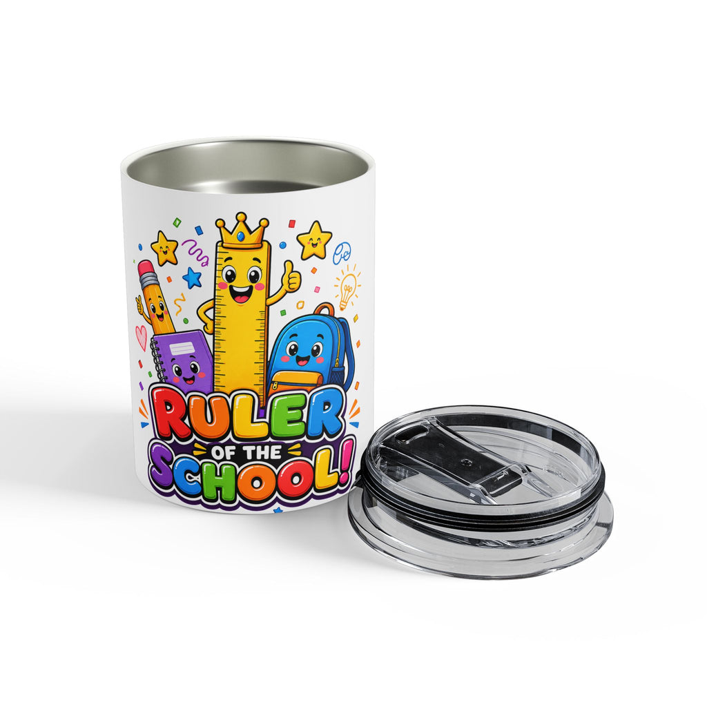 Ruler of the School Tumbler | 10oz School Supplies Kids Design