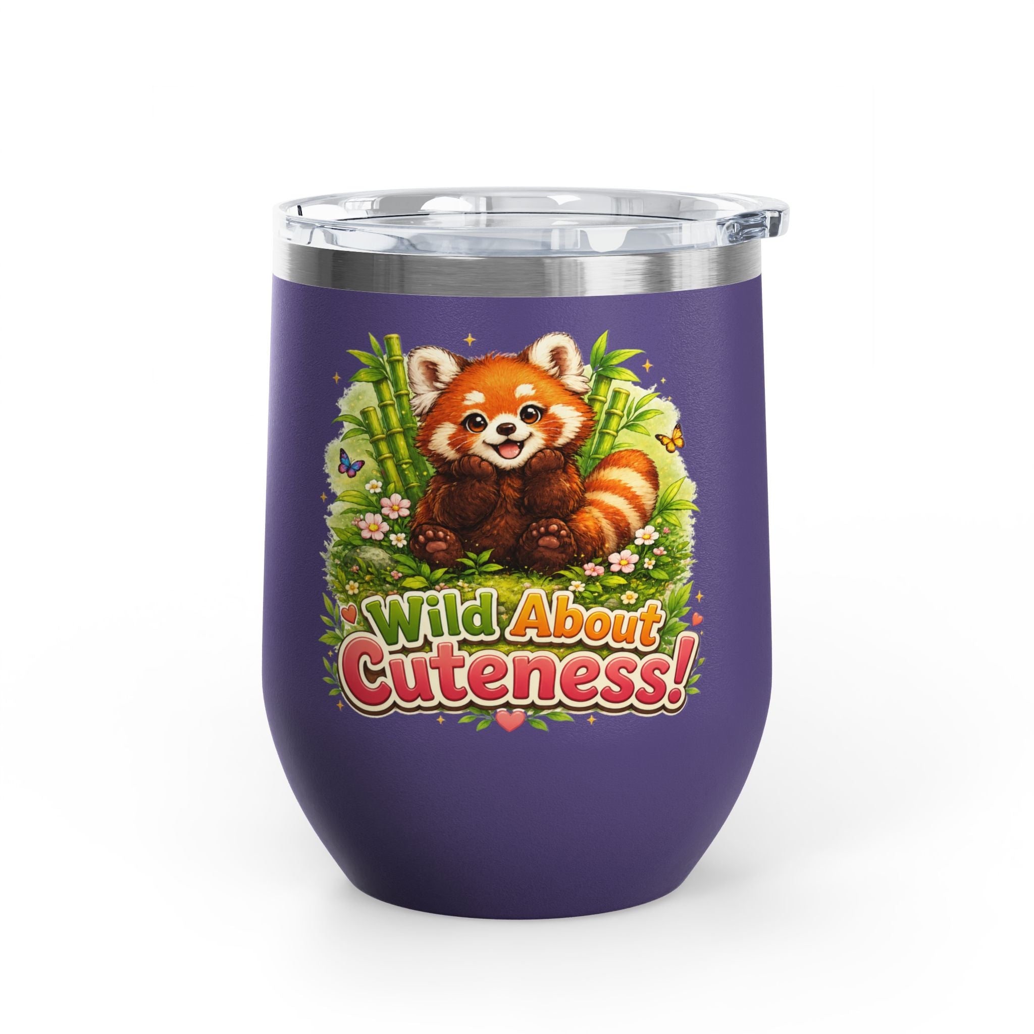 "Wild About Cuteness!" Red Panda Insulated 12oz