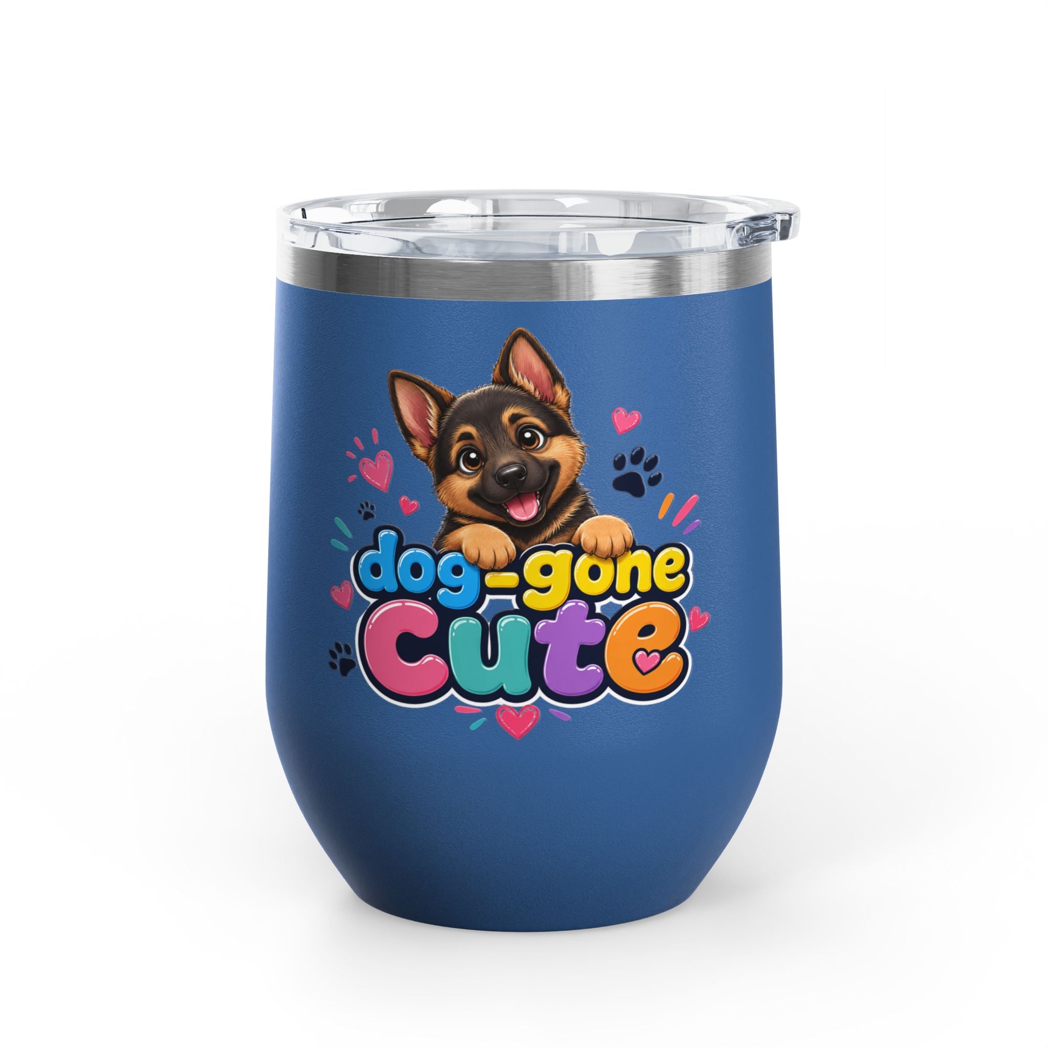 Dog-Gone Cute German Shepherd Tumbler (12oz)