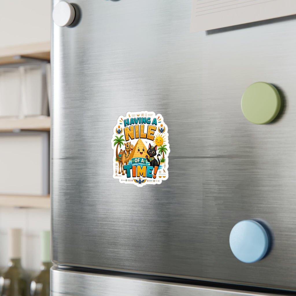 Having a Nile of a Time Sticker | Kiss-Cut Vinyl Decal