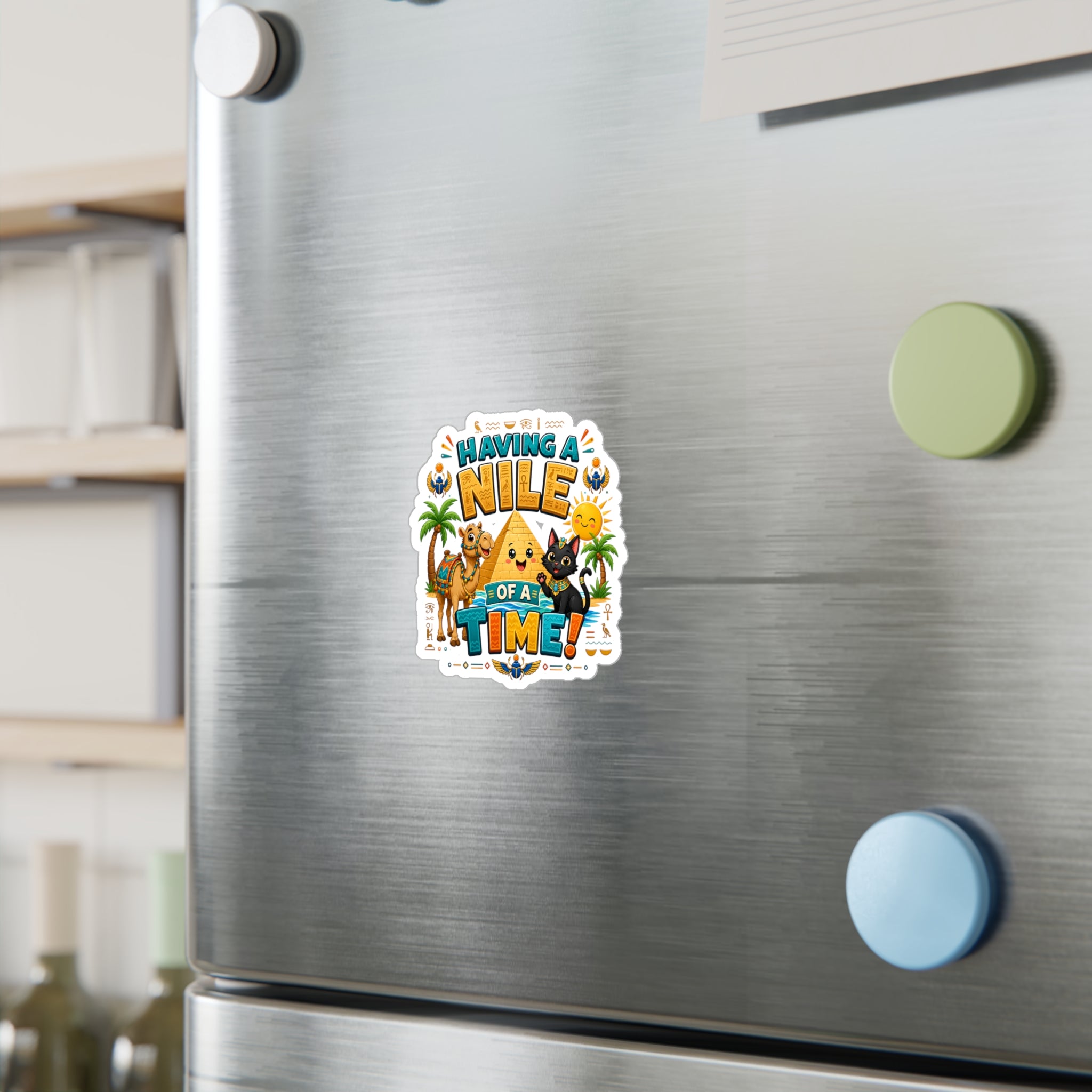 Having a Nile of a Time Sticker | Kiss-Cut Vinyl Decal