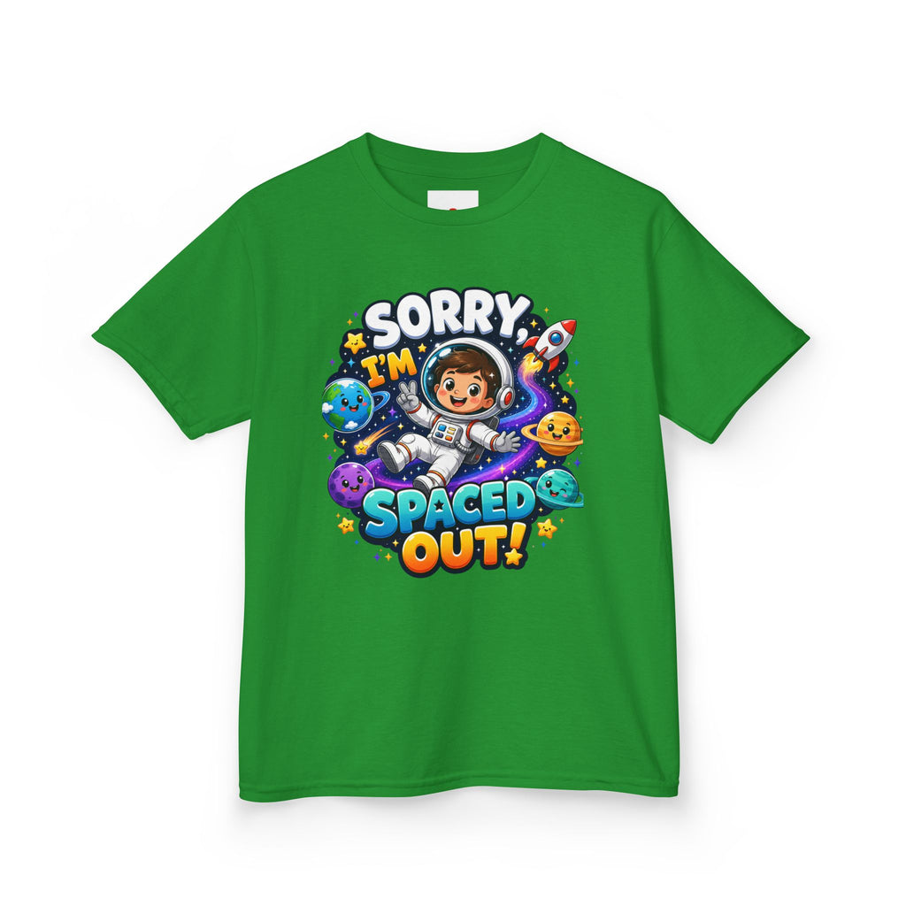 Spaced Out Kids T-Shirt — "Sorry I'm Spaced Out!" Cute Space Astronaut Tee