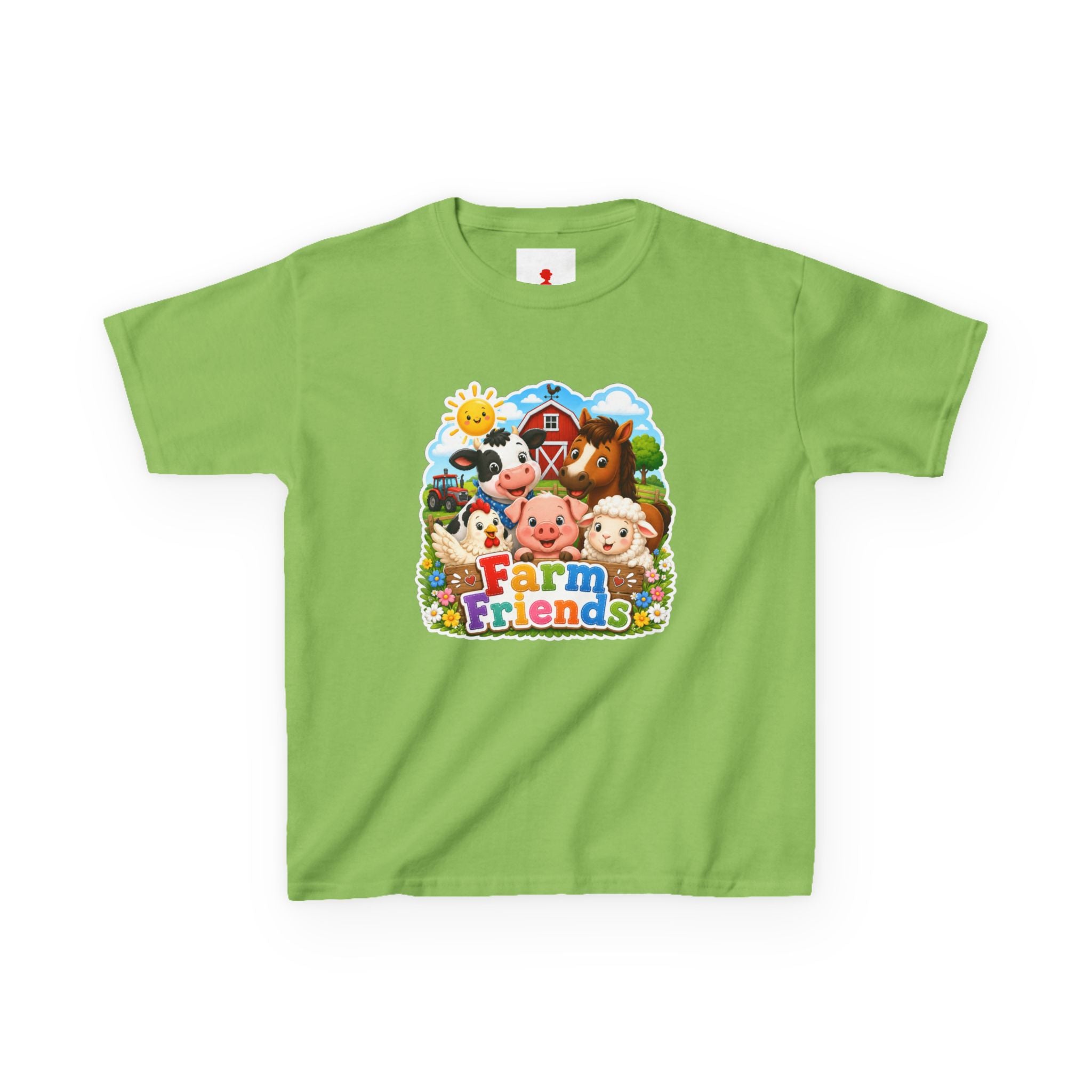 Kids Farm Friends T‑Shirt — Cute Barnyard Animals Graphic Tee