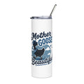 Mother Goose Stainless Steel Tumbler – 20oz Cute Retro Goose Drinkware
