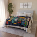 Funny School Pencil Quote Blanket | I'm Not Lazy Energy-Saving Mode