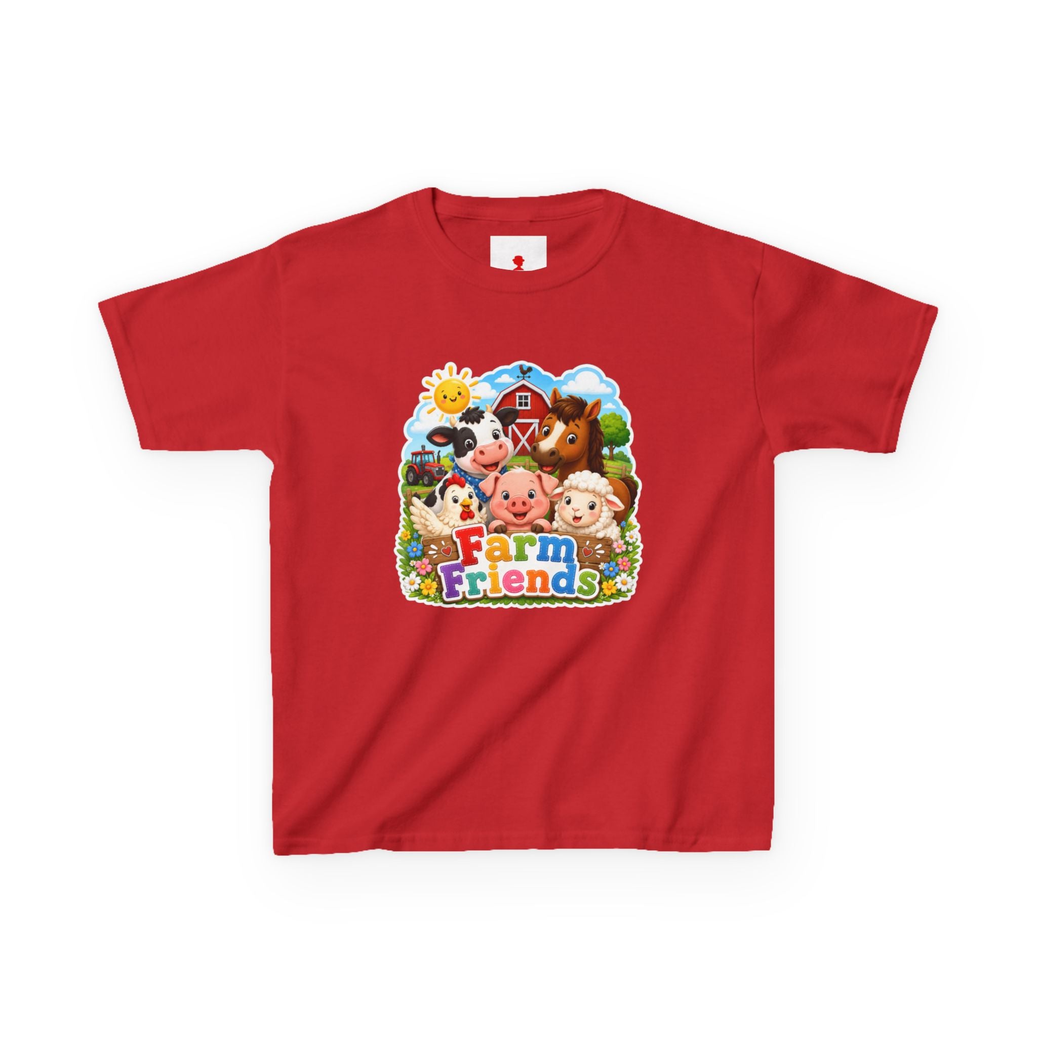 Kids Farm Friends T‑Shirt — Cute Barnyard Animals Graphic Tee