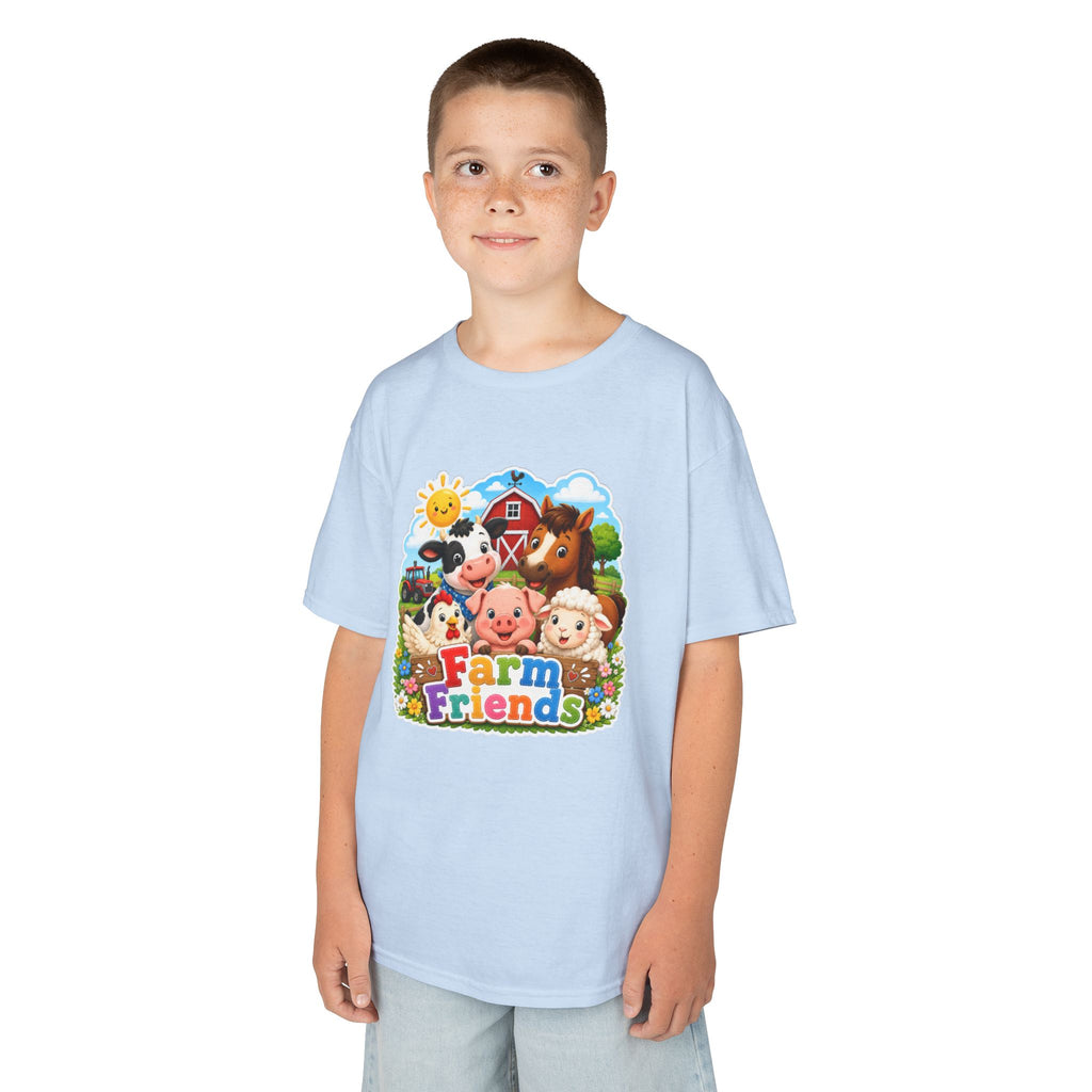 Kids Farm Friends T‑Shirt — Cute Barnyard Animals Graphic Tee
